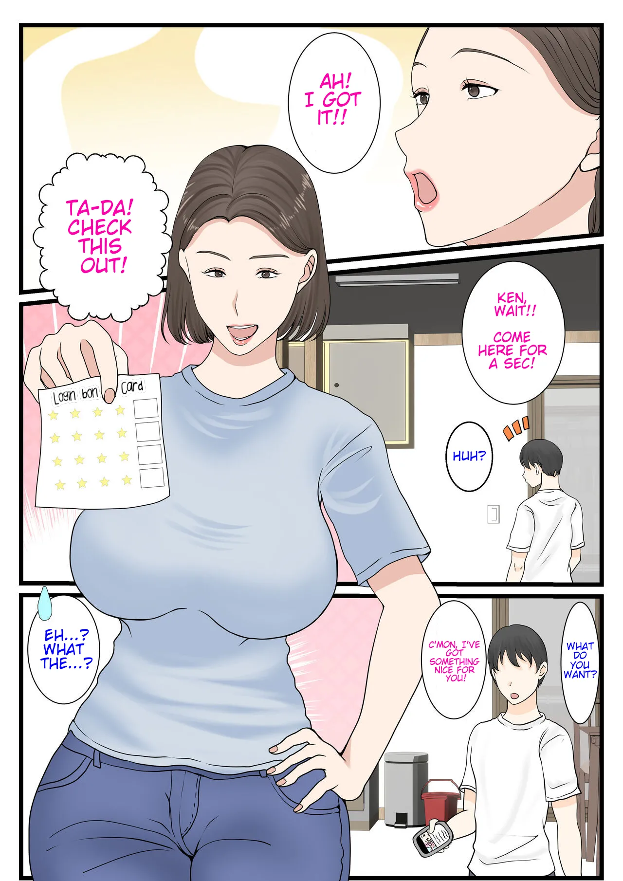 Kaa-san ni Login shitai! | I want to log in into mom~ page 10 original parody - sole male nakadashi hentai manga - read online free