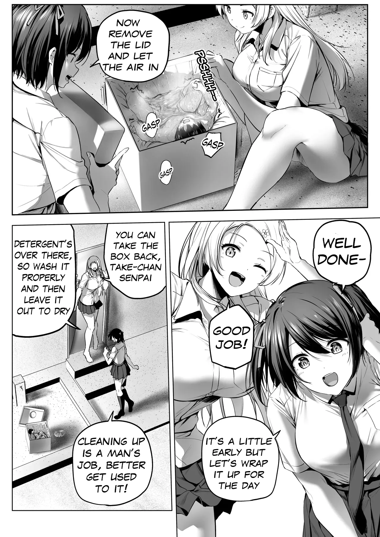Nibai! 3 Chuuhen | Nibai! 3 Part 2 page 68 original parody - sole male hairy hentai manga - read online free
