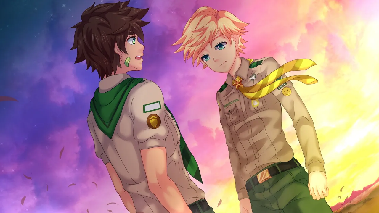 Camp Buddy hunter CGs page 133 featuring keitaro nagame camp buddy parody - uncensored muscle hentai manga - read online free