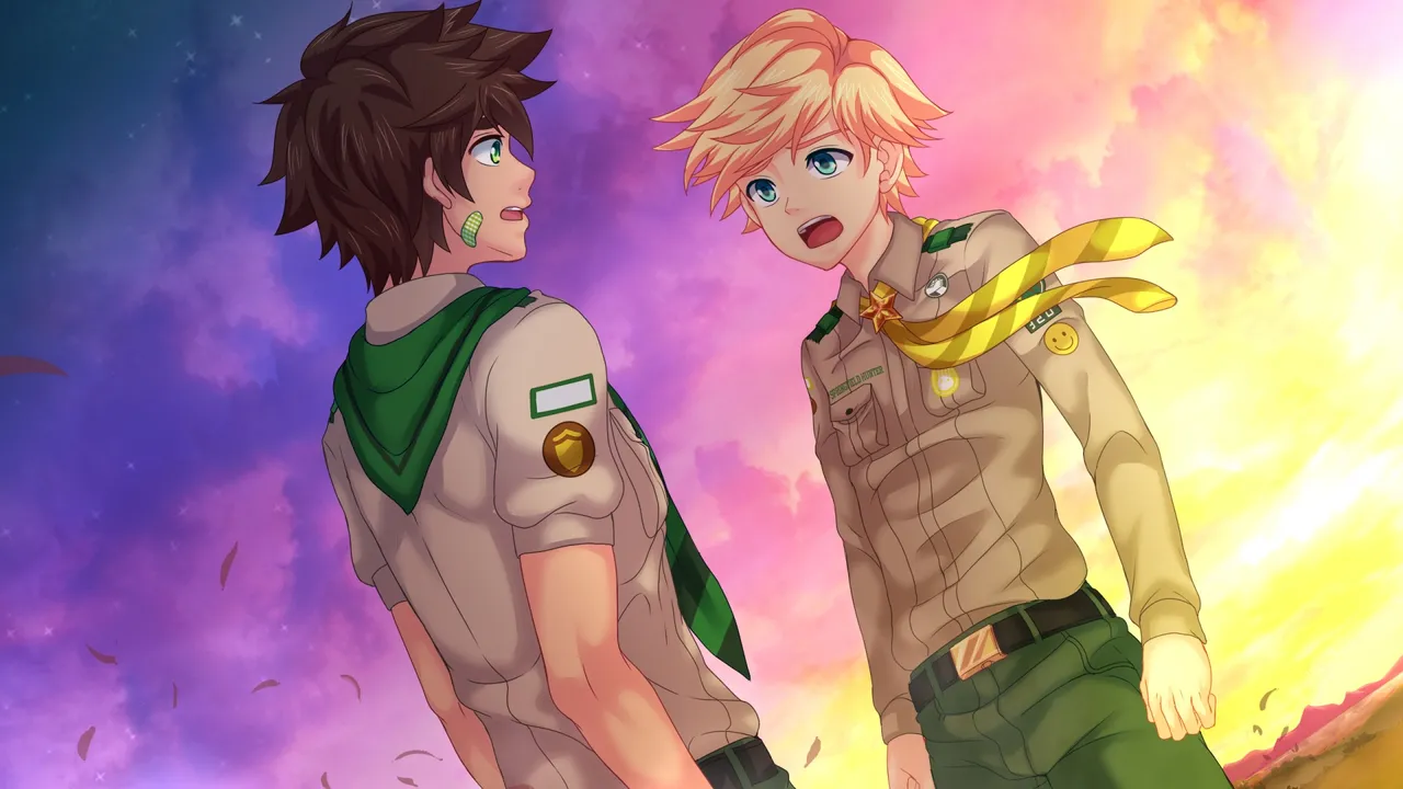 Camp Buddy hunter CGs page 136 featuring keitaro nagame camp buddy parody - uncensored anal hentai manga - read online free