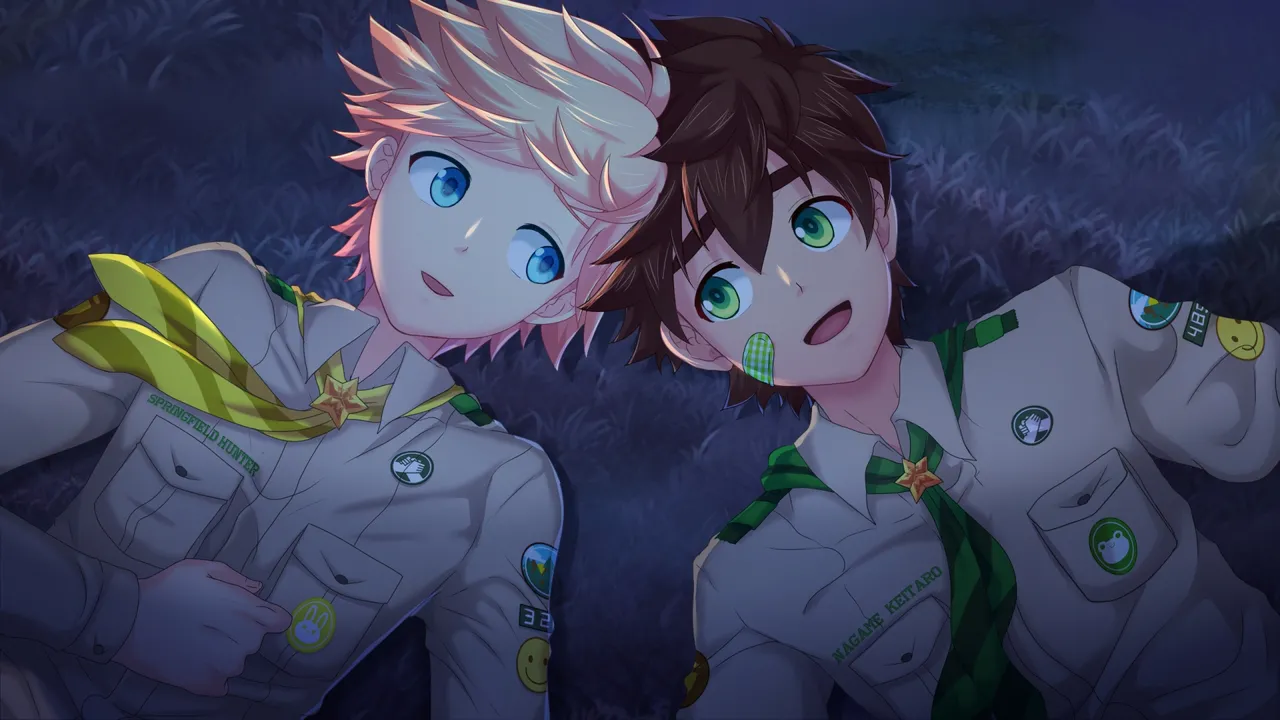 Camp Buddy hunter CGs page 83 featuring keitaro nagame camp buddy parody - uncensored muscle hentai manga - read online free