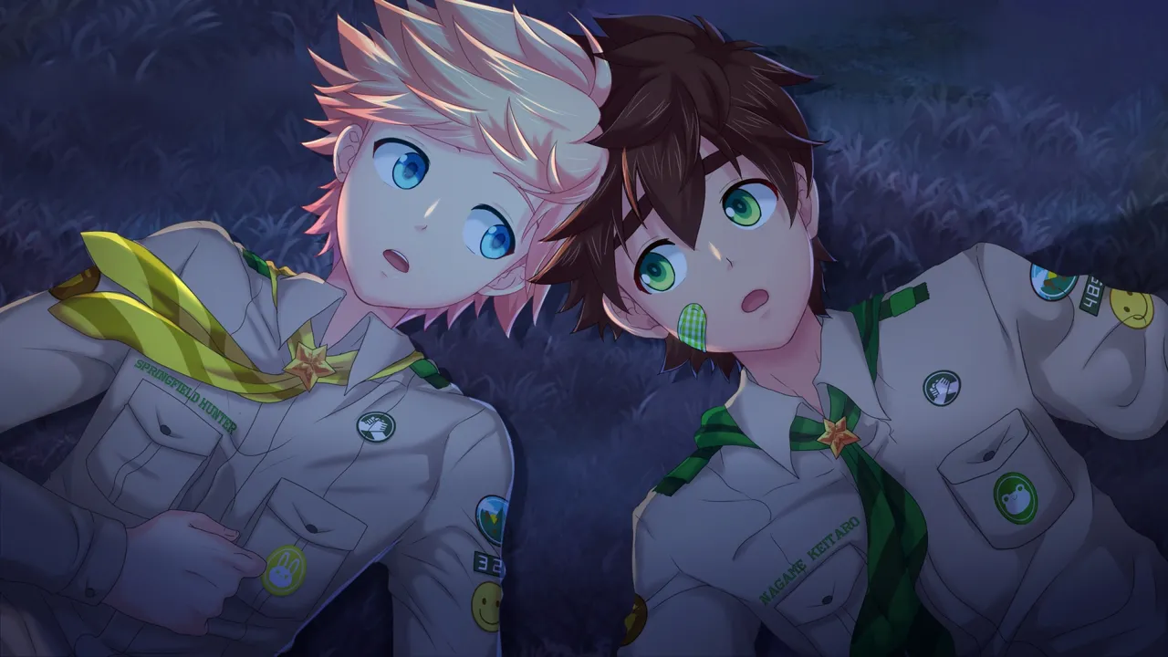 Camp Buddy hunter CGs page 87 featuring keitaro nagame camp buddy parody - uncensored muscle hentai manga - read online free