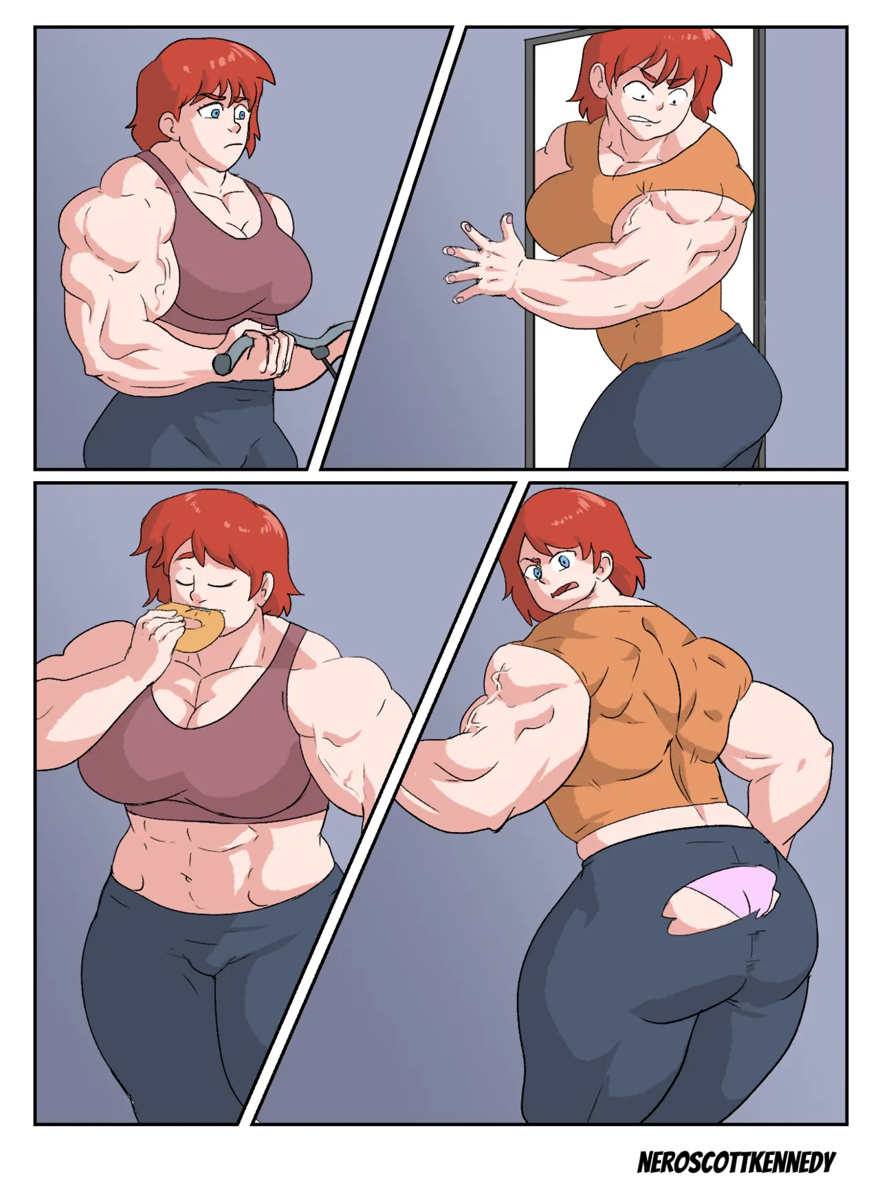 Passionate Growth page 21 - muscle western non-h hentai manga - read online free