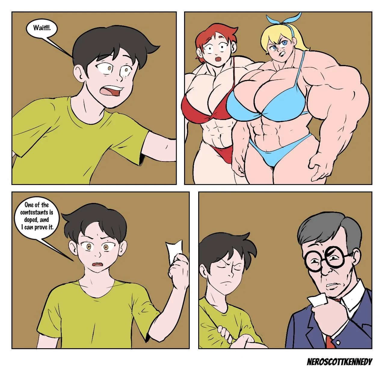 Passionate Growth page 46 - muscle western non-h hentai manga - read online free