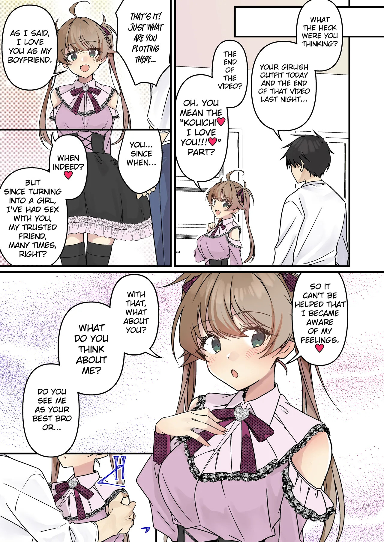 [TSF no F (NOMU)] Shoukan Sareta Succubus ga Boku da Nante Kiitenain desu kedo (Heart) | I Didn't Expect that I'D be the Summoned Succubus (heart) [English] [TheFrogManScans] page 59 original parody - sole female sole male hentai manga - read online free