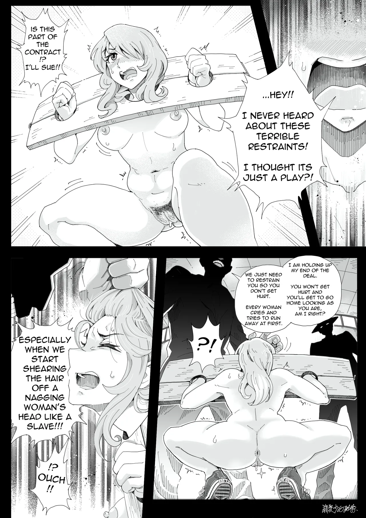 Teihatu Syouzyo Titai page 16 original parody - mosaic censorship domination loss hentai manga - read online free