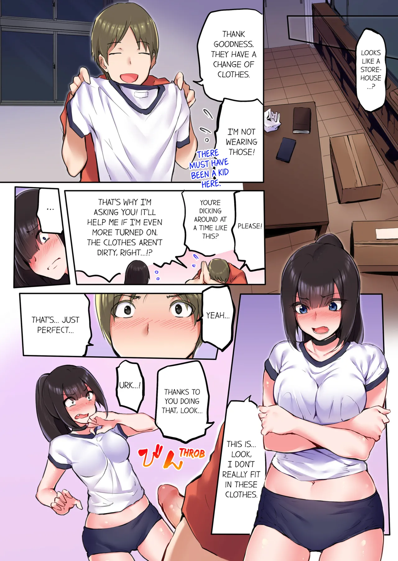 That Won't Fit...! All Night Sex with the Biggest Cock Vol.1-5 page 163 - mmf threesome group hentai manga - read online free