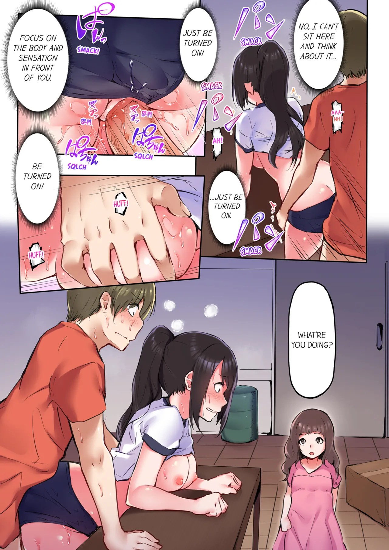 That Won't Fit...! All Night Sex with the Biggest Cock Vol.1-5 page 166 - mmf threesome group hentai manga - read online free