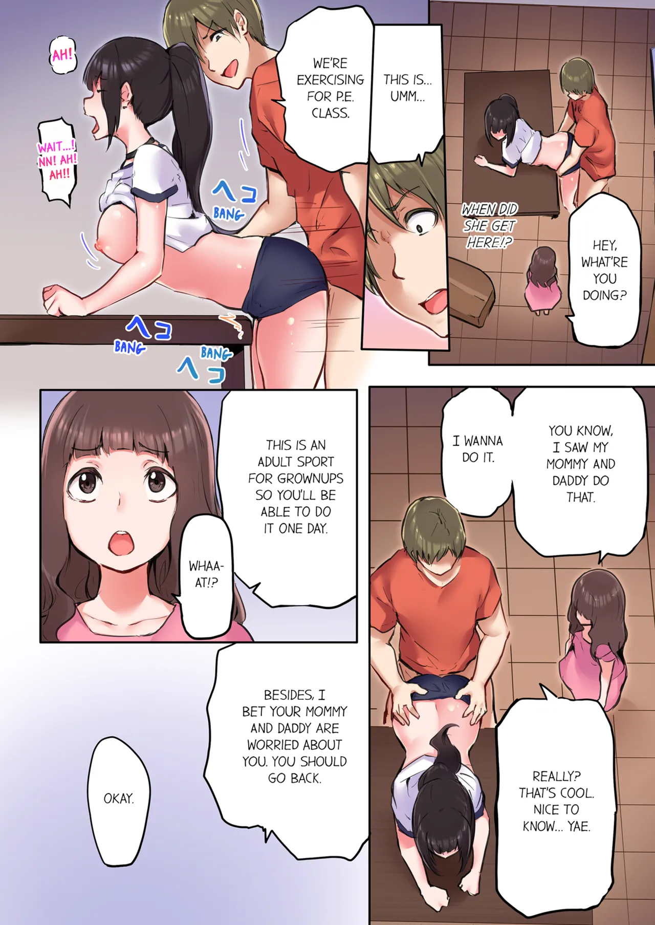 That Won't Fit...! All Night Sex with the Biggest Cock Vol.1-5 page 167 - mmf threesome group hentai manga - read online free