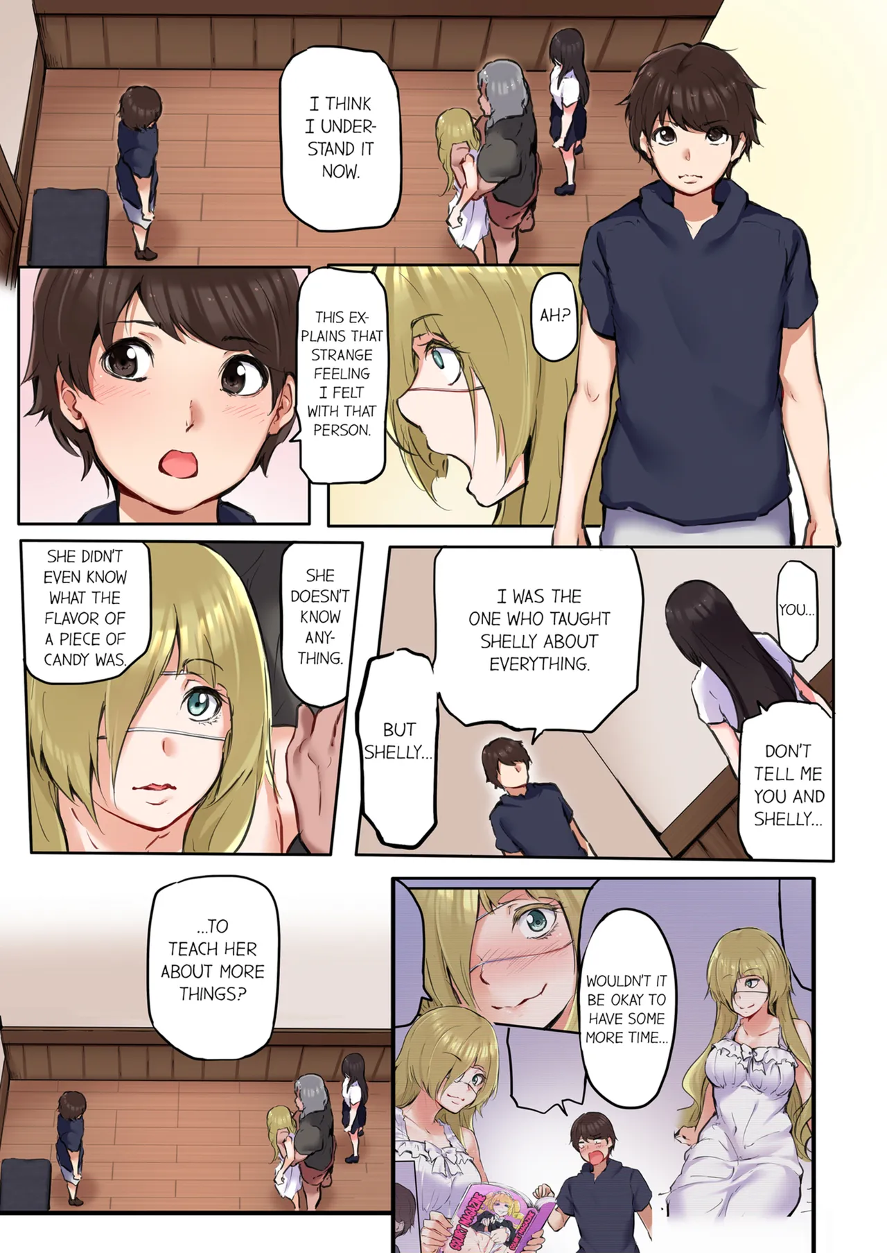 That Won't Fit...! All Night Sex with the Biggest Cock Vol.1-5 page 208 - mmf threesome group hentai manga - read online free