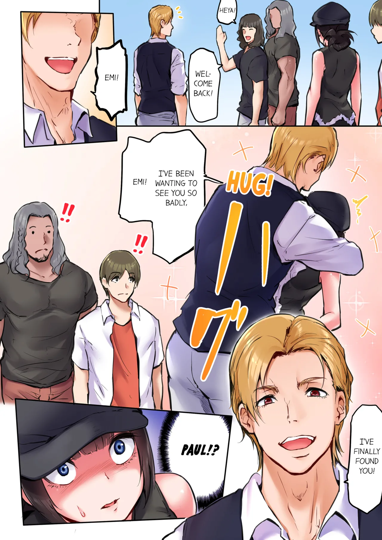 That Won't Fit...! All Night Sex with the Biggest Cock Vol.1-5 page 244 - mmf threesome group hentai manga - read online free