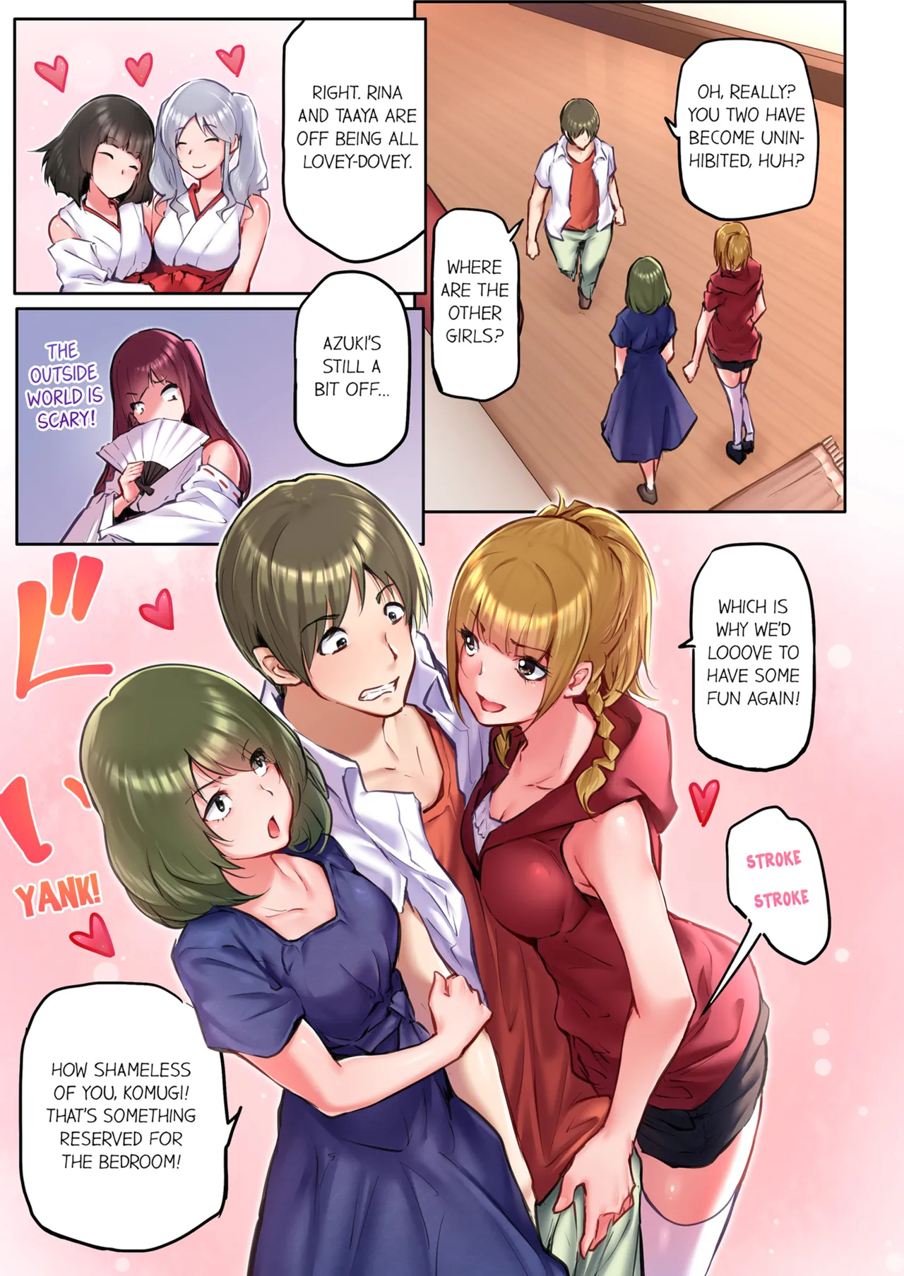 That Won't Fit...! All Night Sex with the Biggest Cock Vol.1-5 page 296 - mmf threesome group hentai manga - read online free