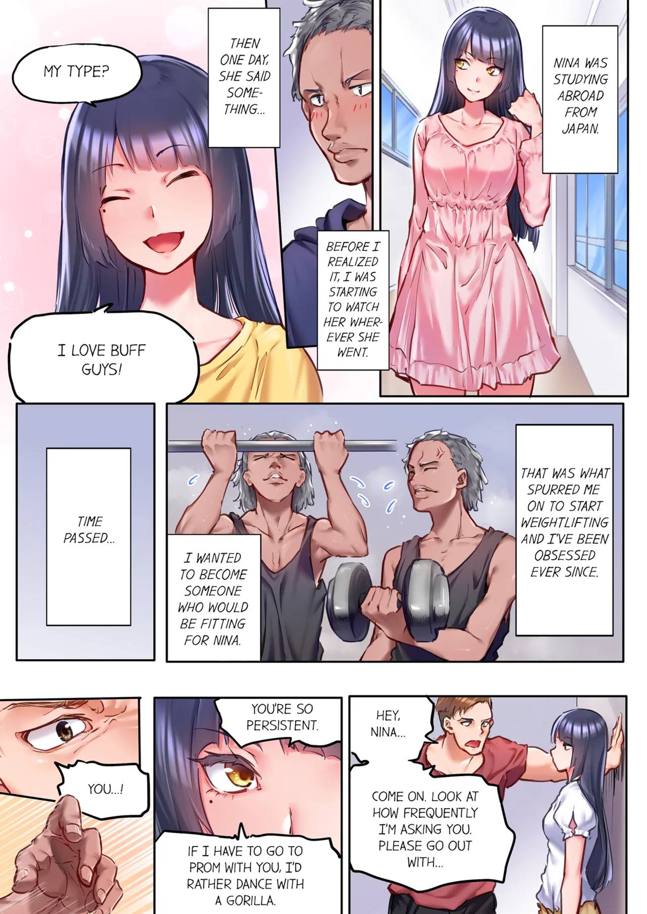 That Won't Fit...! All Night Sex with the Biggest Cock Vol.1-5 page 324 - sole female sole male hentai manga - read online free