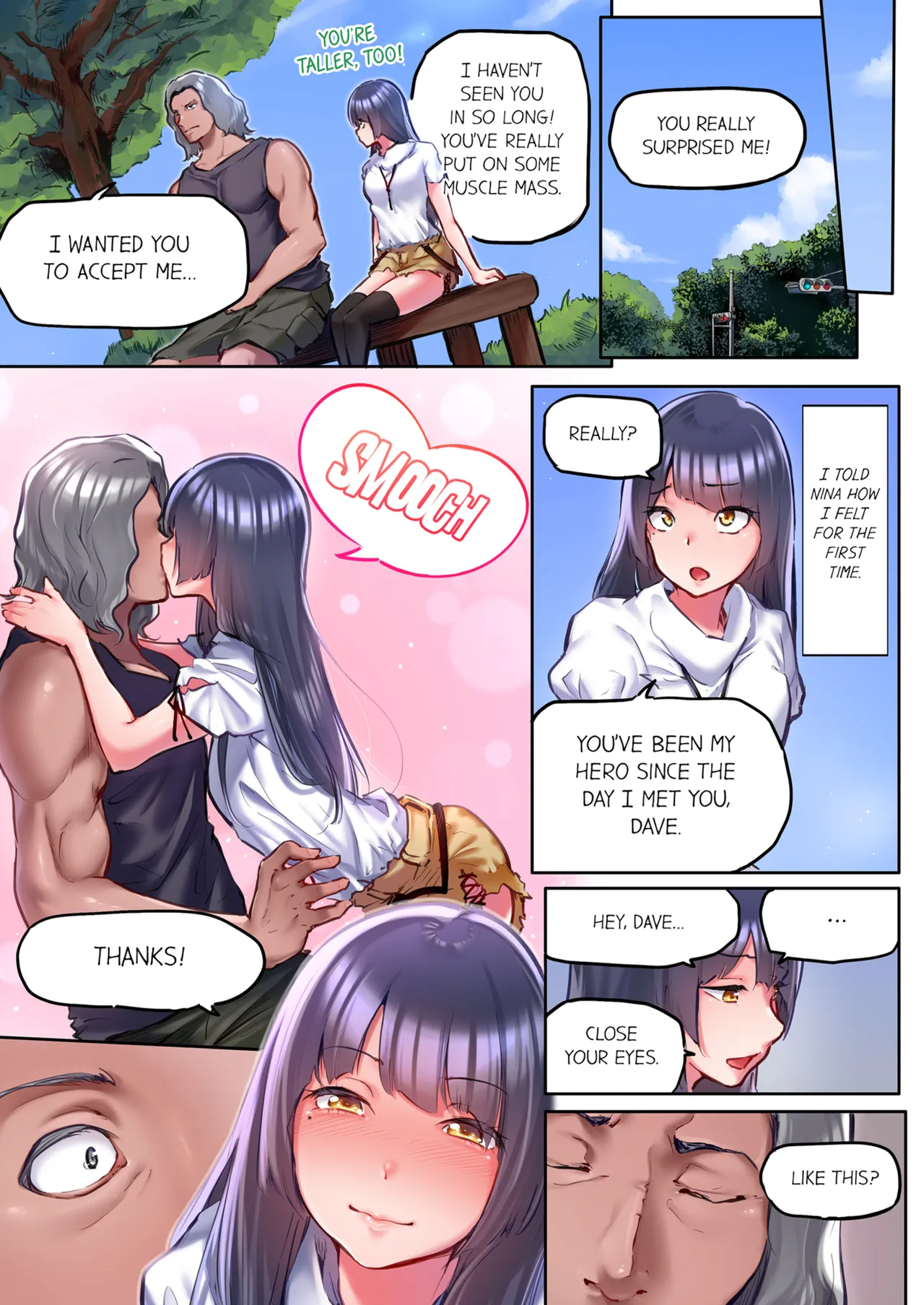 That Won't Fit...! All Night Sex with the Biggest Cock Vol.1-5 page 326 - mmf threesome group hentai manga - read online free