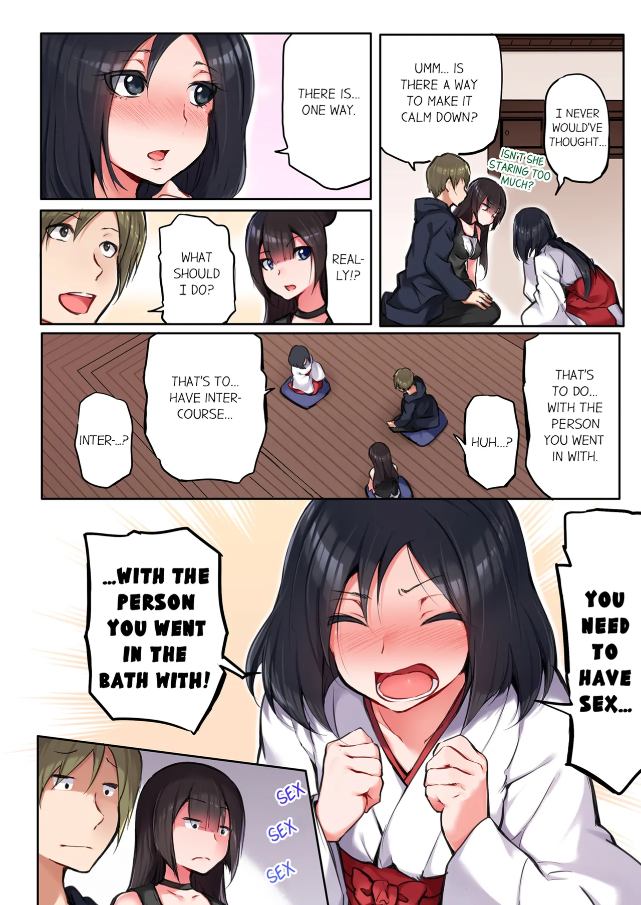 That Won't Fit...! All Night Sex with the Biggest Cock Vol.1-5 page 49 - sole female sole male hentai manga - read online free