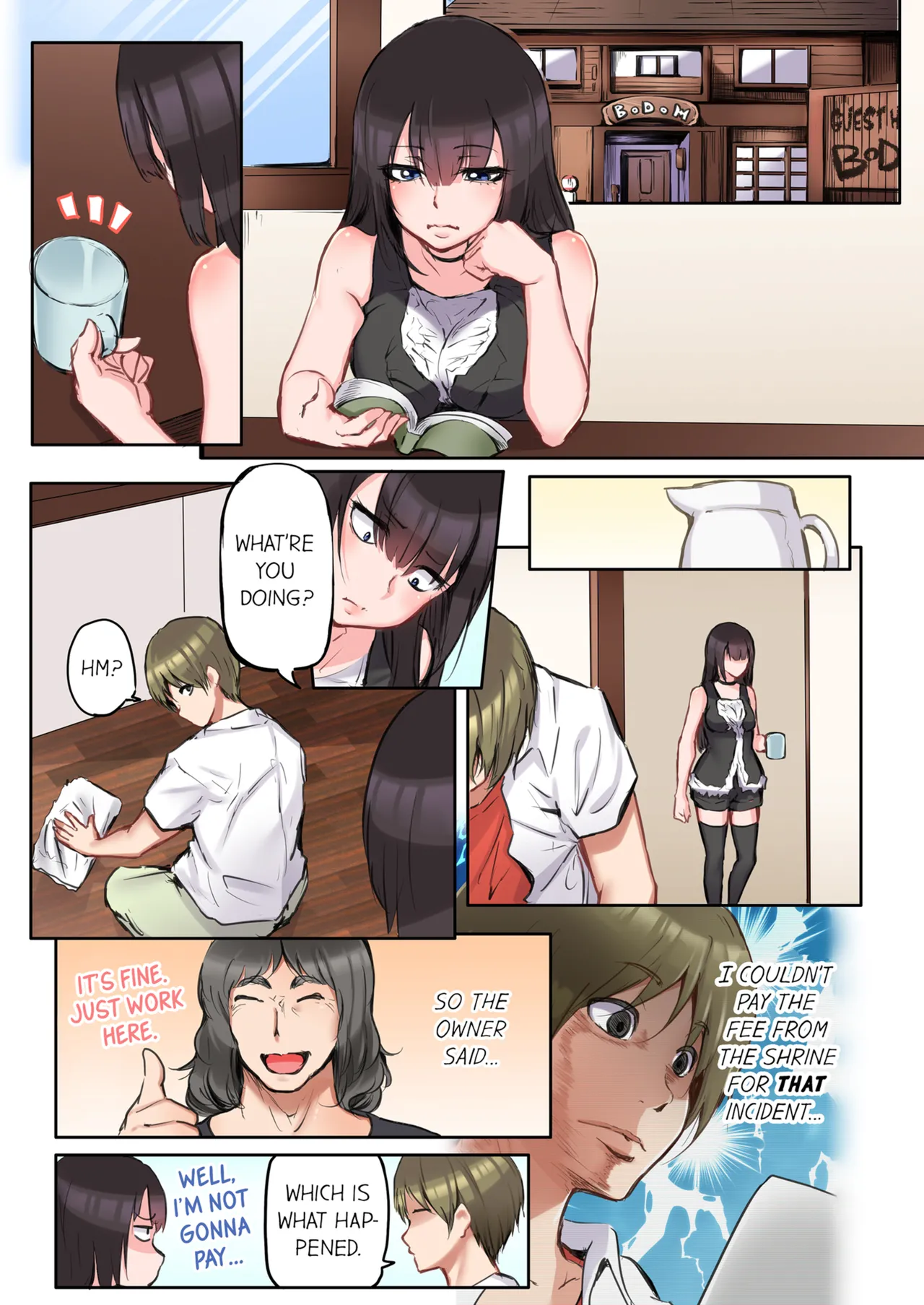 That Won't Fit...! All Night Sex with the Biggest Cock Vol.1-5 page 75 - sole female sole male hentai manga - read online free