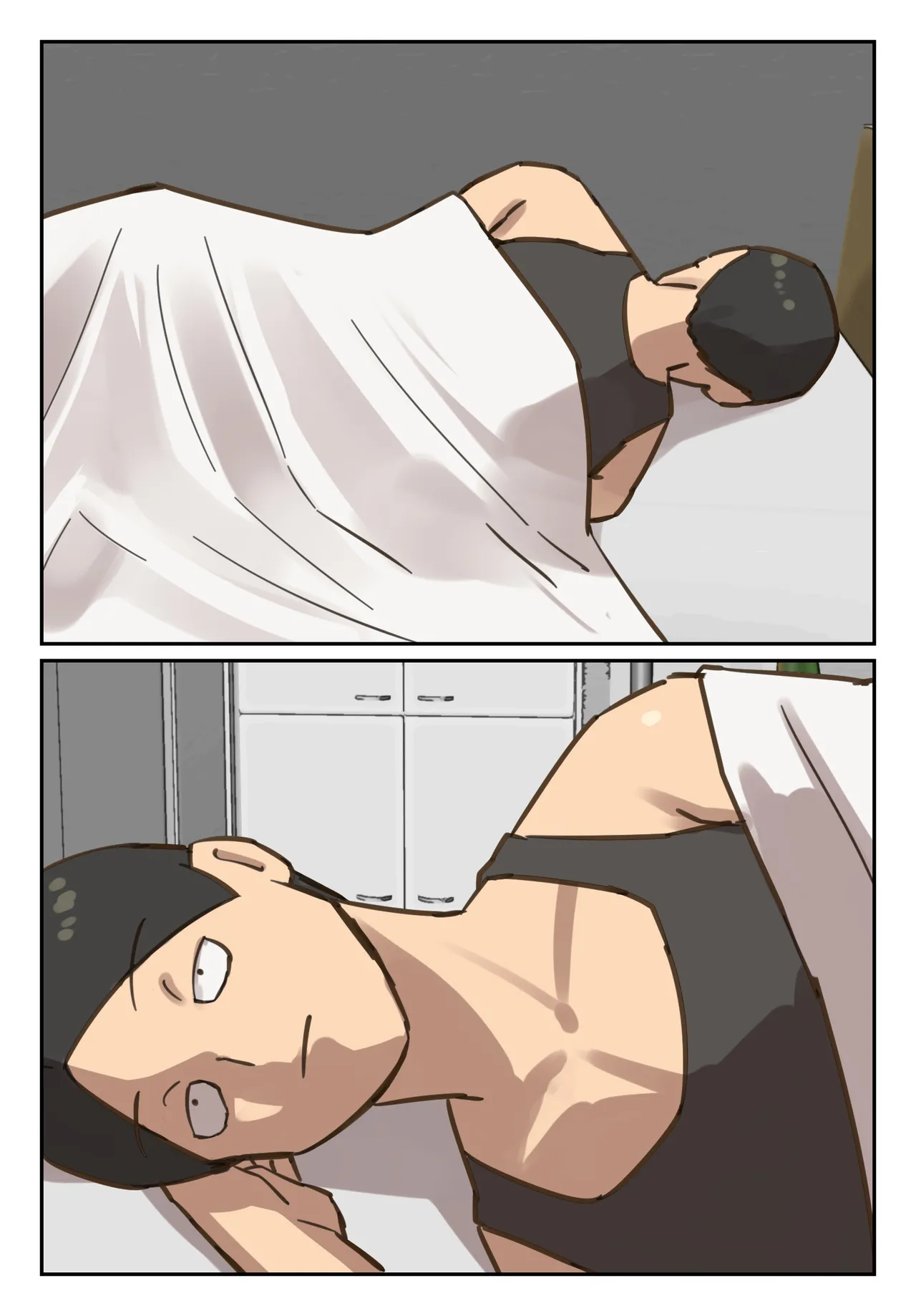 Sotsu Aru ni Ita Menshiki no Nai Fu Tōkō no Kimi ga. page 81 original parody - full color mosaic censorship hentai manga - read online free