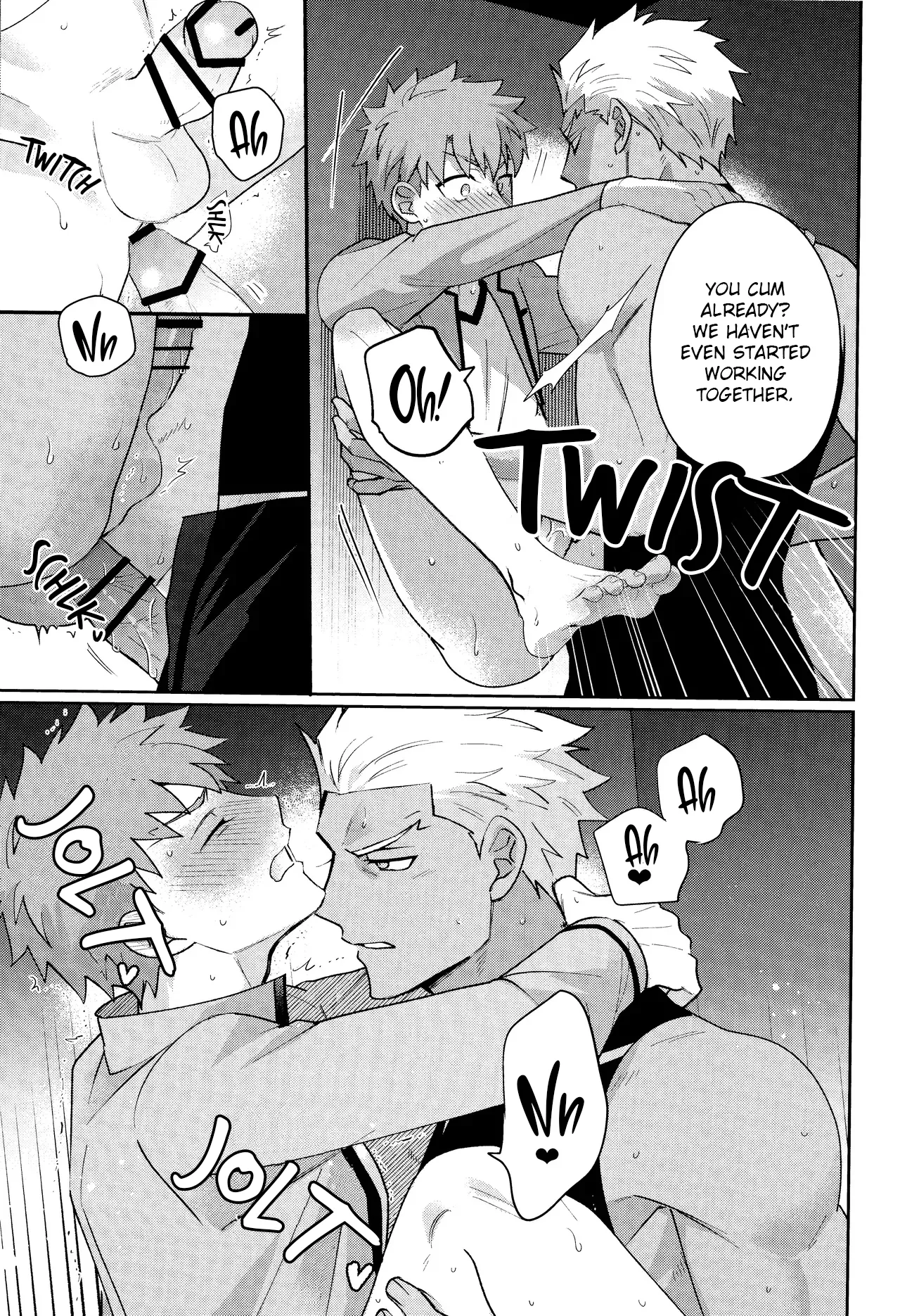 Misshitsu tojikome 24 ji page 18 featuring shirou emiya fate stay night parody - kissing anal hentai manga - read online free