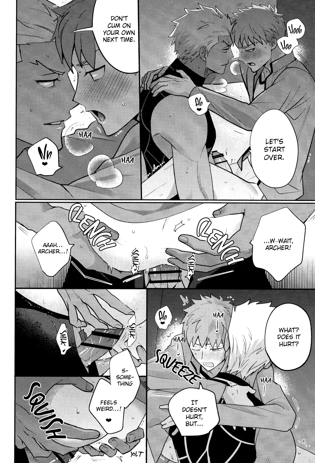 Misshitsu tojikome 24 ji page 19 featuring archer fate stay night parody - kissing dark skin hentai manga - read online free