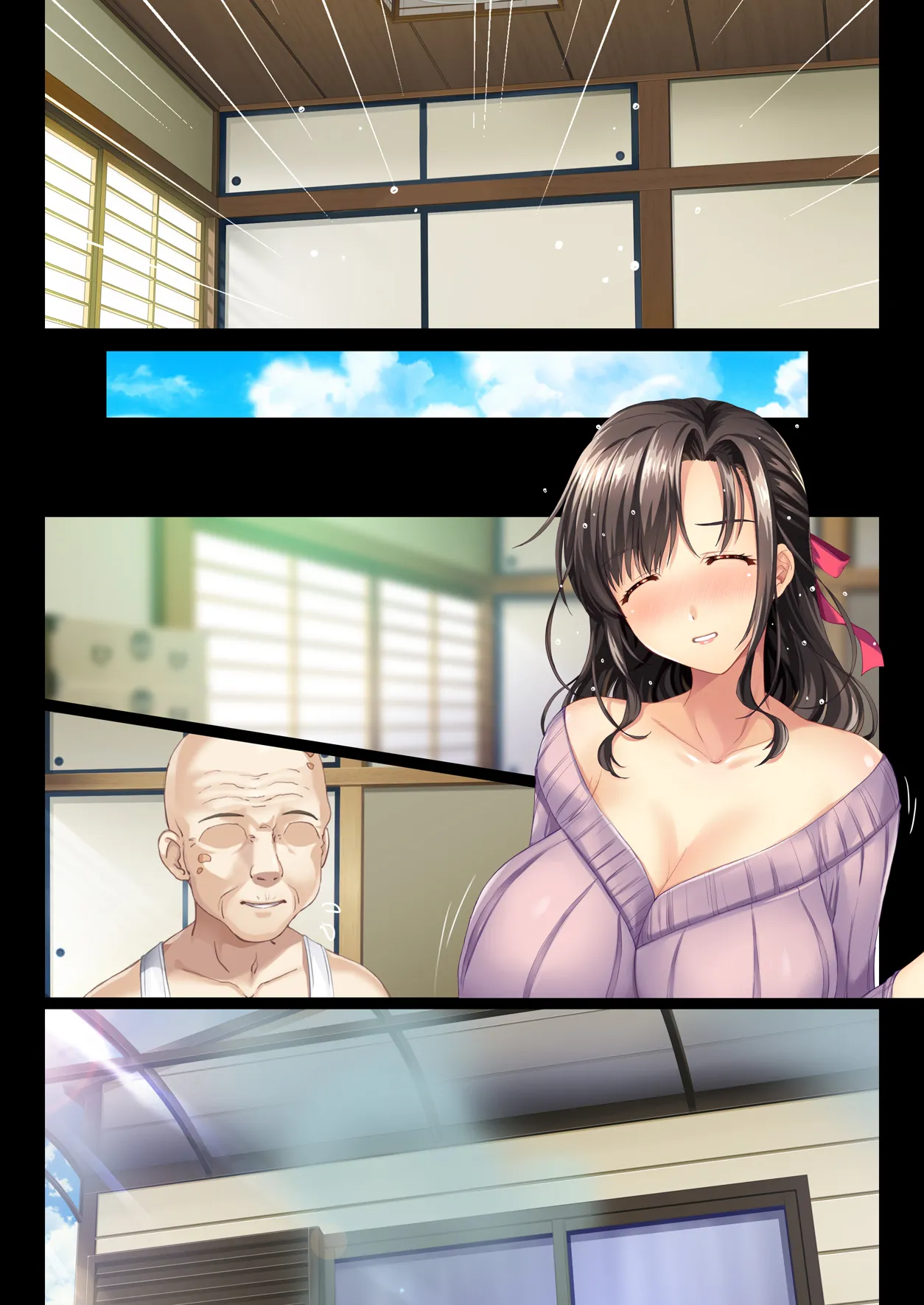 Inaka no Kazoku wa Hima nanode Kyonyuu Tsuma wa Asa Kara Kure Made Asedaku Sex page 151 original parody - inseki milf hentai manga - read online free