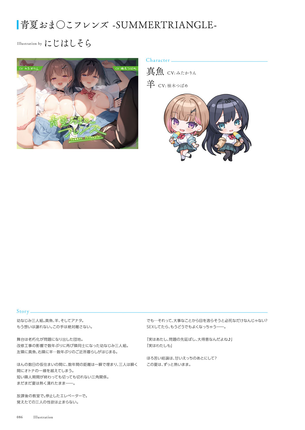 Seishun × Fetishism 5th Anniversary Visual FanBook page 87 - big breasts artbook hentai manga - read online free