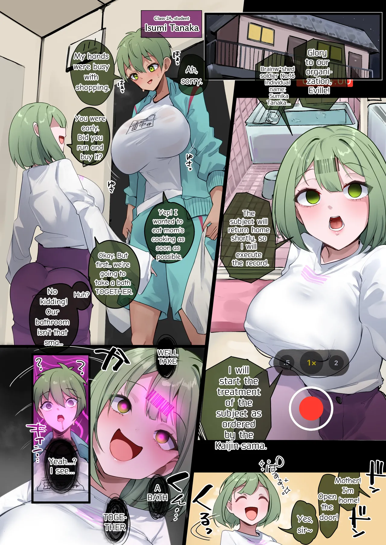 Maho Shojo ointo Seba Mazu Haha o iyo page 12 original parody - squirting milf hentai manga - read online free