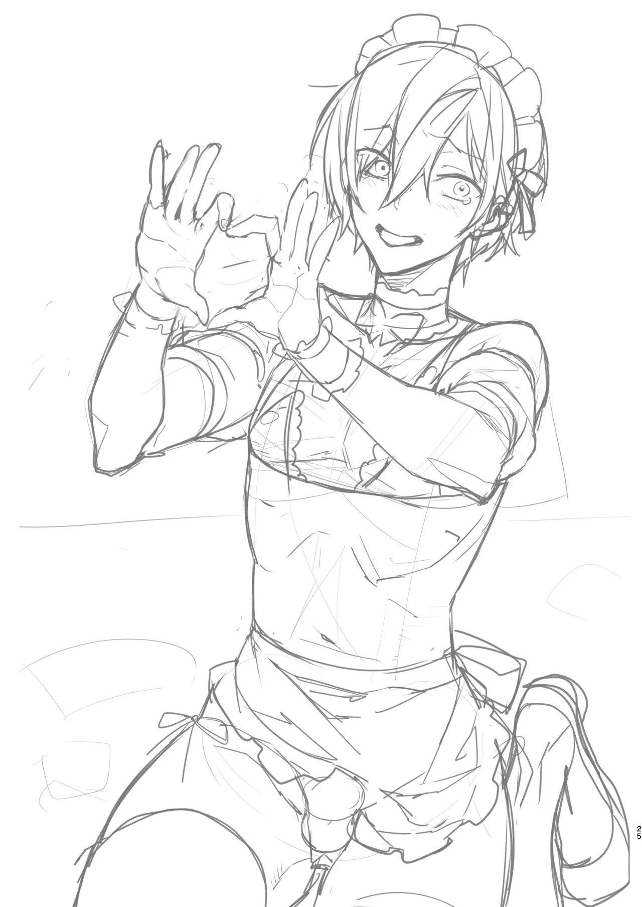 Dokidoki Mesu Ochi Go Houshi Seikatsu Soushuuhen page 25 original parody - anal crossdressing hentai manga - read online free