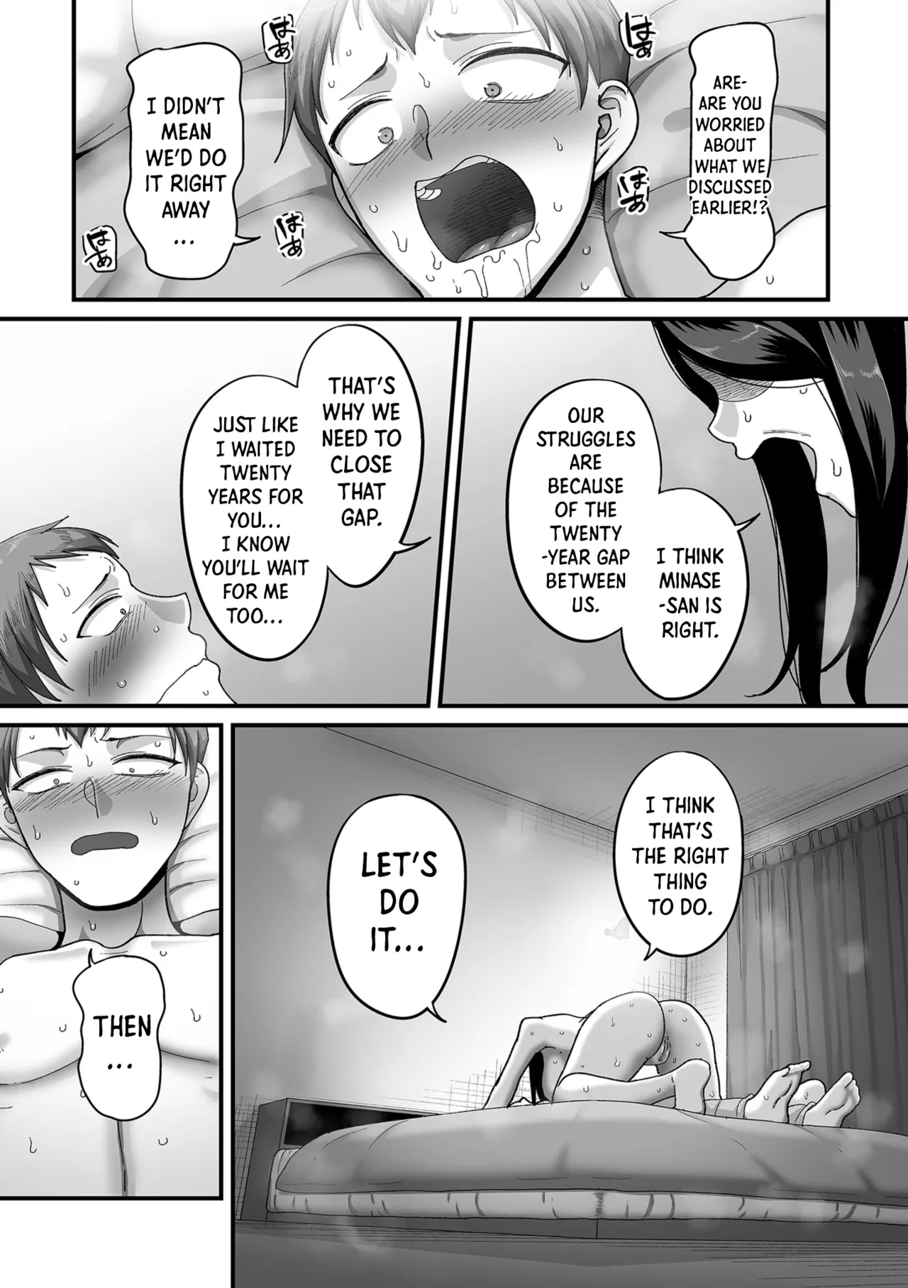 [Yamamoto Zenzen] Nijuunen (Fu) Itchi | 20 Years from Now, You Make Me a Little Nervous [English] [Shiro Translation] [Digital] page 115 - nakadashi beauty mark hentai manga - read online free