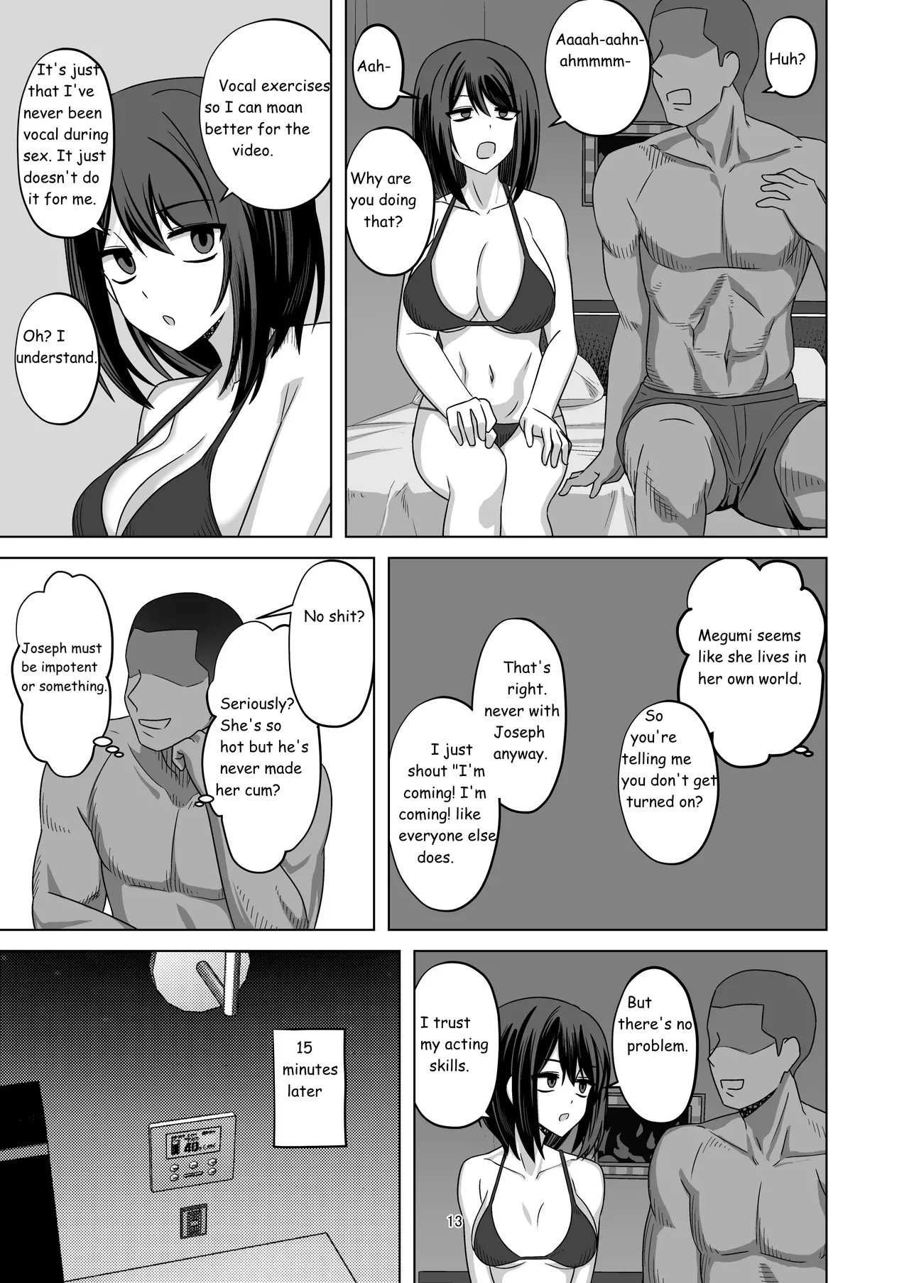 Expressionless Cuckolding with Netorase page 13 original parody - sole female nakadashi hentai manga - read online free