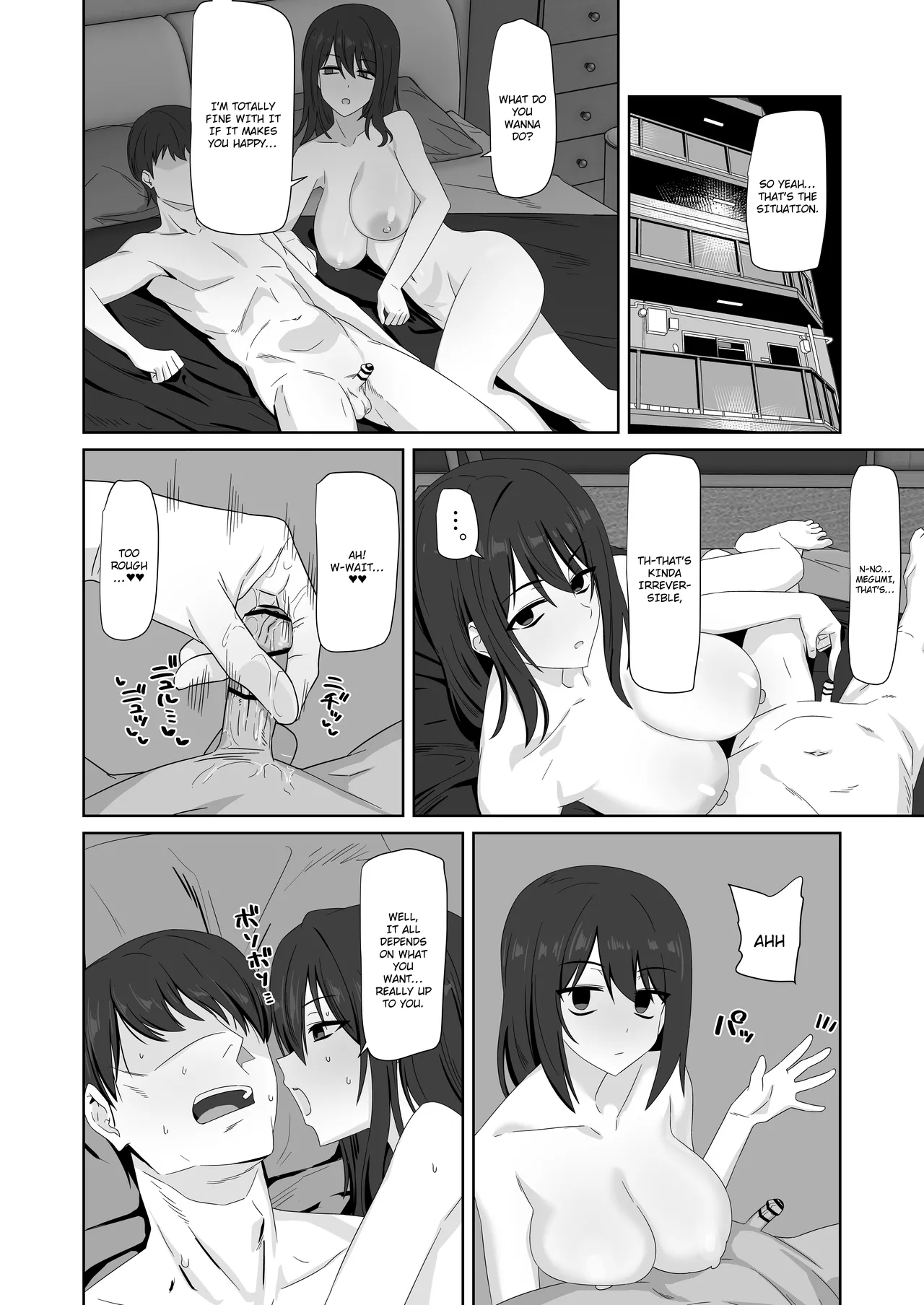 Muhyoujou-kko Netorase Takuran | Poker Faced Girlfriend's Cuckolding and Breeding page 34 original parody - handjob kissing hentai manga - read online free