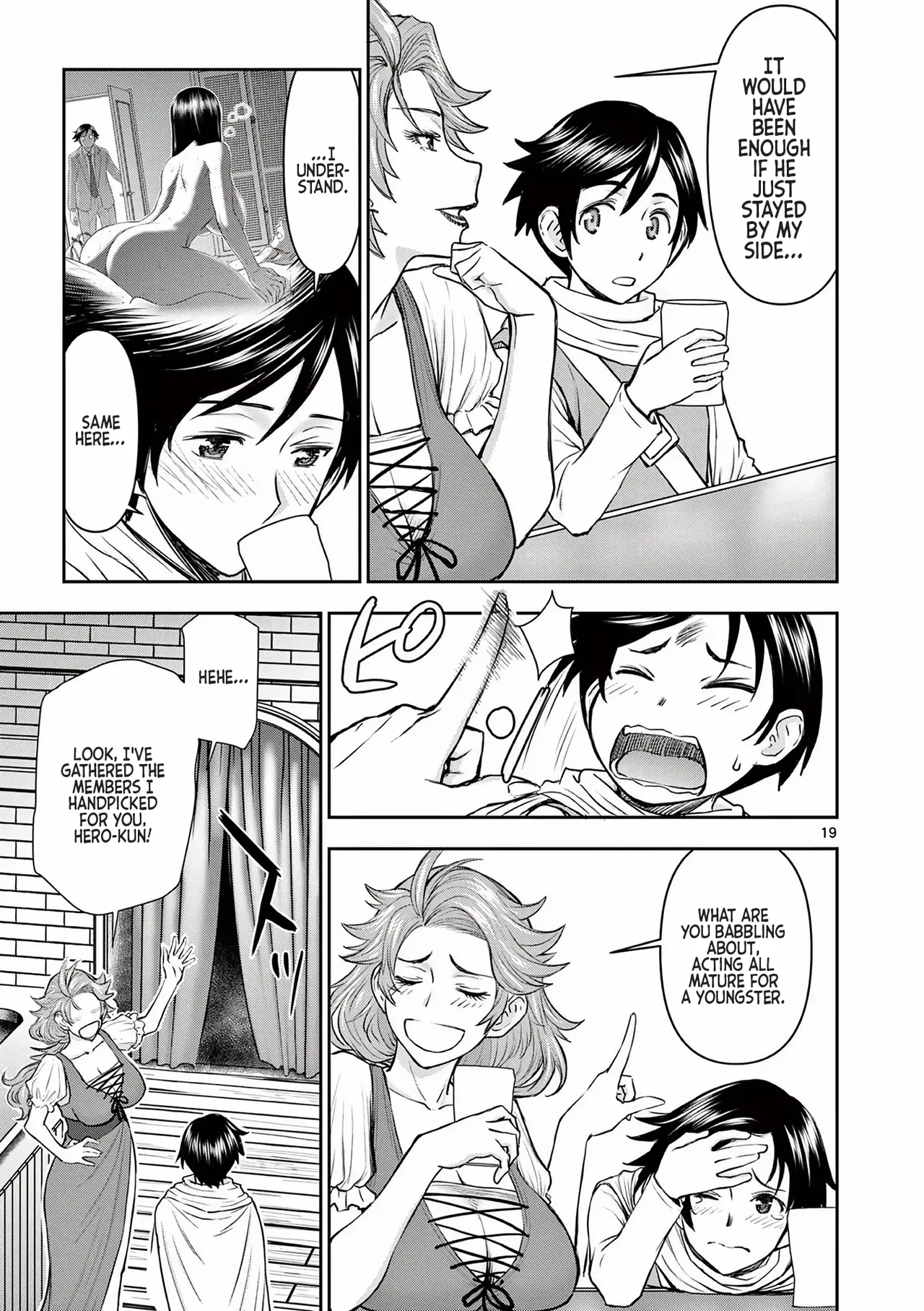 [Ooi Masakazu / Inomaru] Isekai Furin ll ~Michibika Reshi Hitodzuma Tachi to Bukiyo Tensei Yuusha~vol 01 [English] page 23 - full censorship blindfold hentai manga - read online free