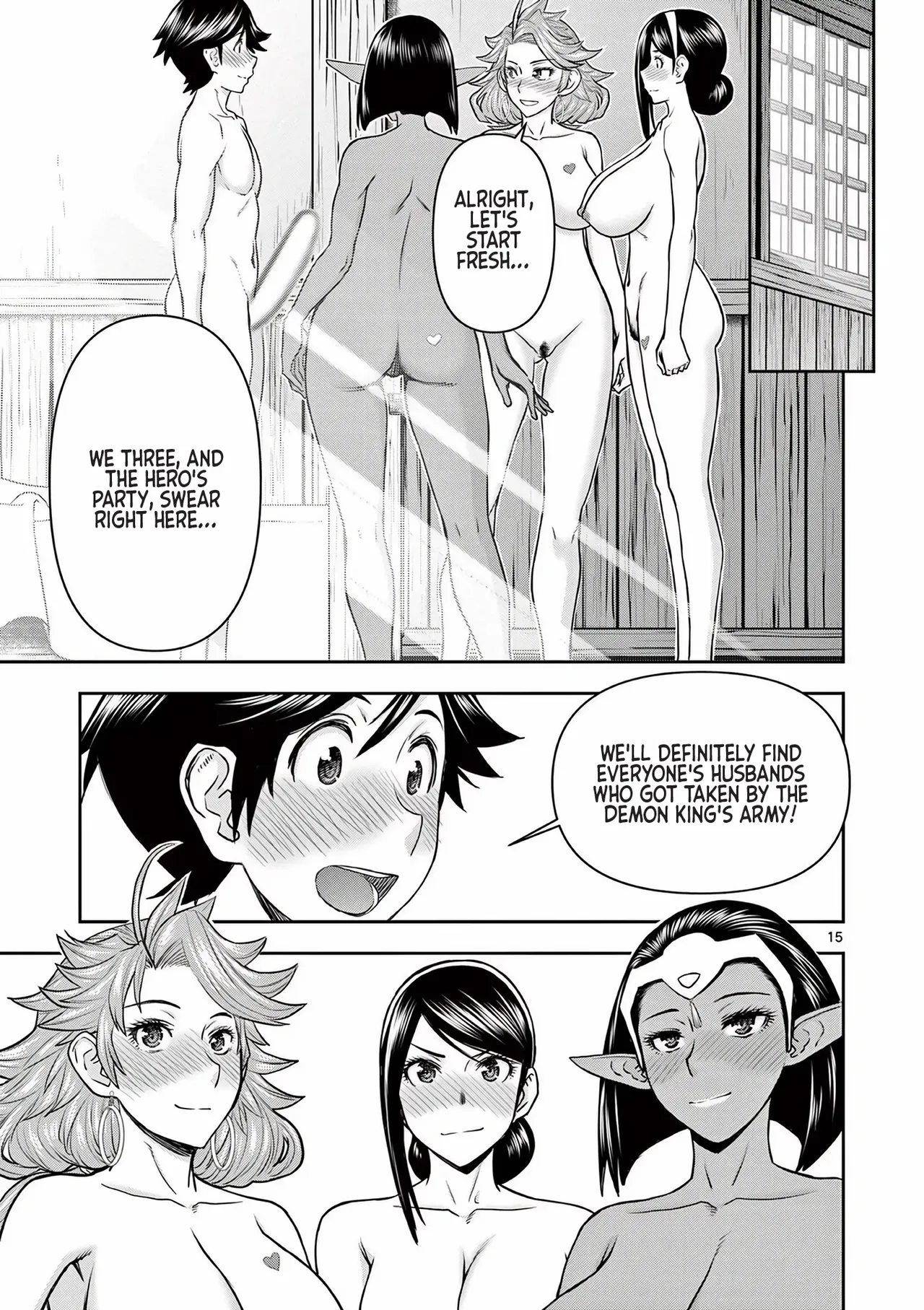 [Ooi Masakazu / Inomaru] Isekai Furin ll ~Michibika Reshi Hitodzuma Tachi to Bukiyo Tensei Yuusha~vol 02 [English] page 129 - elf milf hentai manga - read online free