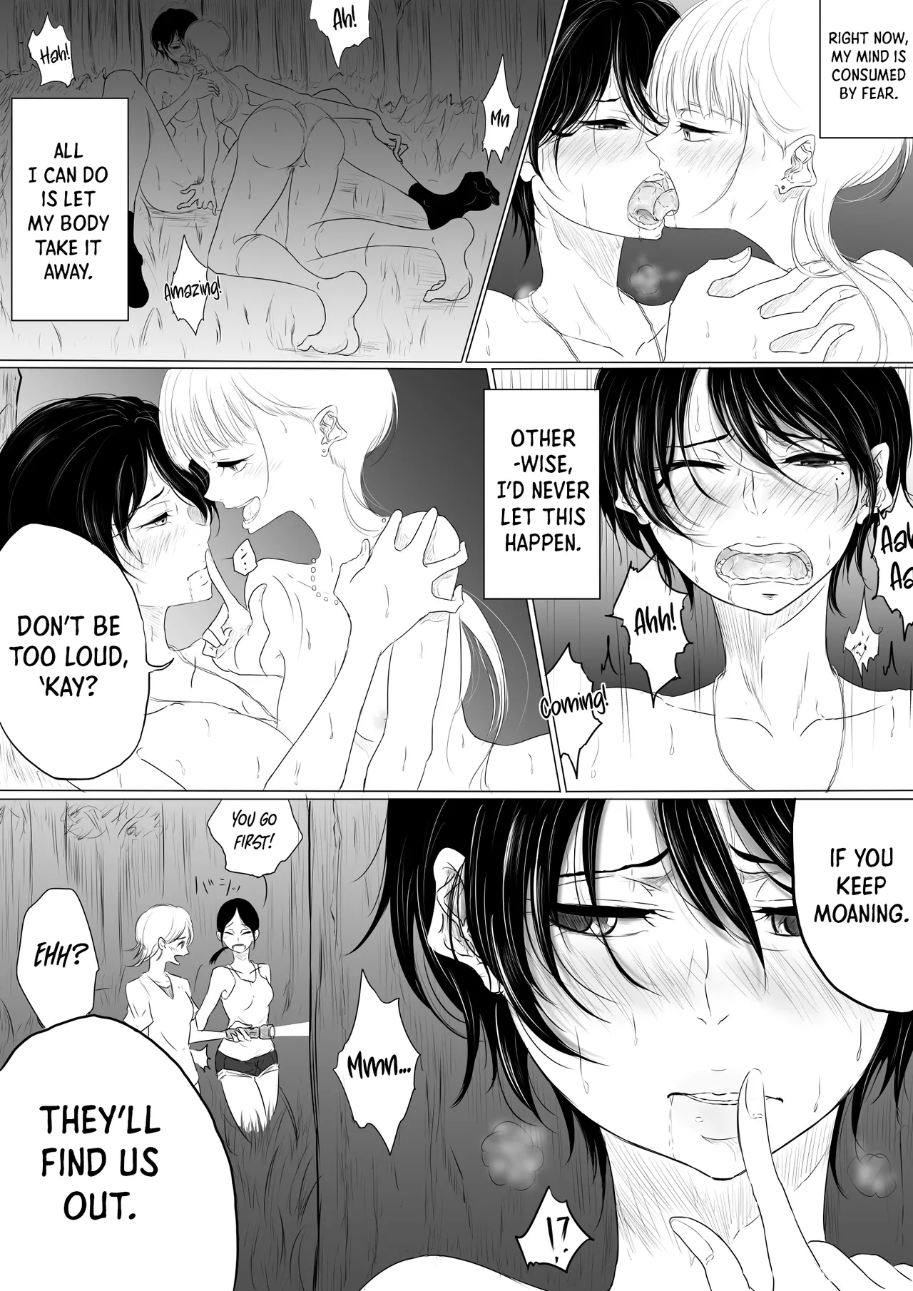 DANCE WITH THE FEAR page 16 original parody - yuri females only hentai manga - read online free