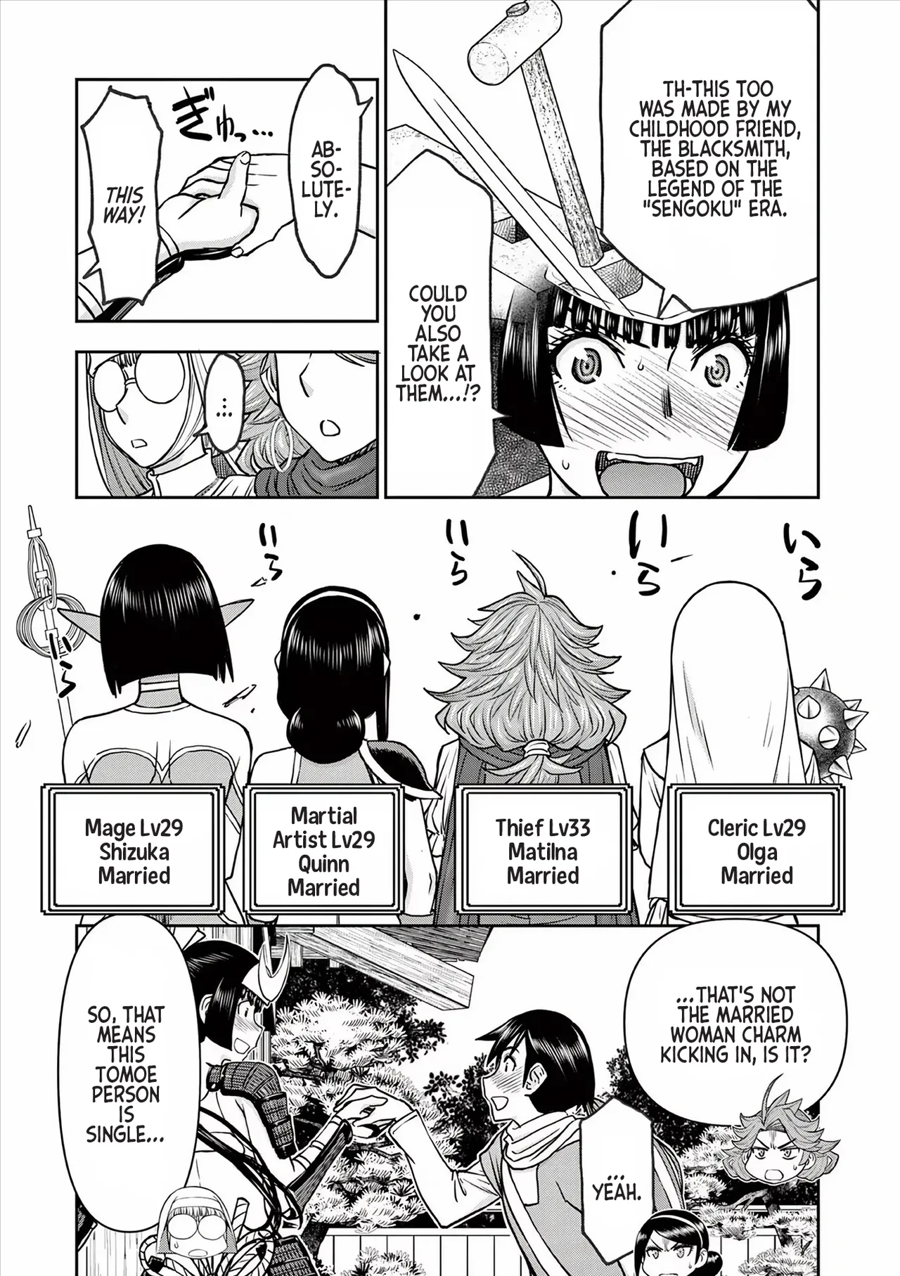 [Ooi Masakazu / Inomaru] Isekai Furin ll ~Michibika Reshi Hitodzuma Tachi to Bukiyo Tensei Yuusha~vol 04 [English] page 136 - full censorship big breasts hentai manga - read online free