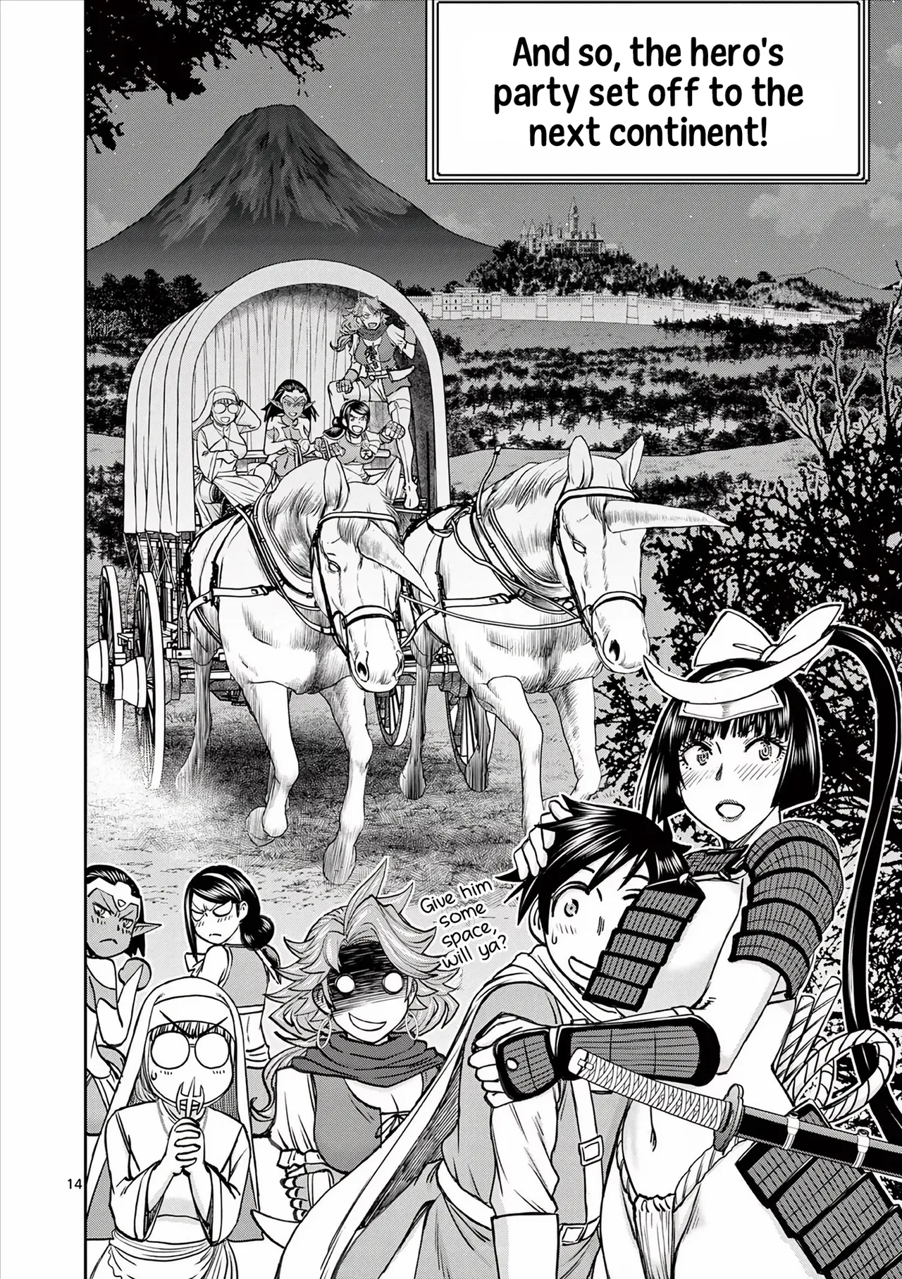 [Ooi Masakazu / Inomaru] Isekai Furin ll ~Michibika Reshi Hitodzuma Tachi to Bukiyo Tensei Yuusha~vol 05 [English] page 107 - full censorship big penis hentai manga - read online free