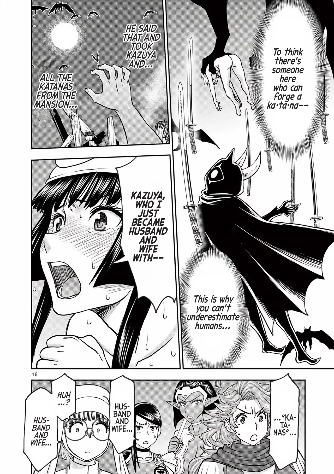 [Ooi Masakazu / Inomaru] Isekai Furin ll ~Michibika Reshi Hitodzuma Tachi to Bukiyo Tensei Yuusha~vol 05 [English] page 36 - full censorship big penis hentai manga - read online free