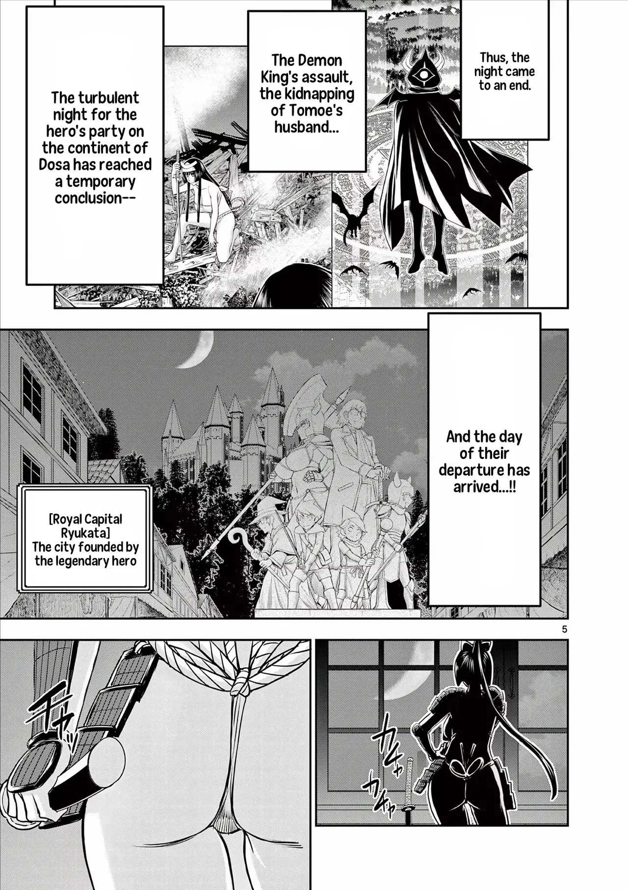 [Ooi Masakazu / Inomaru] Isekai Furin ll ~Michibika Reshi Hitodzuma Tachi to Bukiyo Tensei Yuusha~vol 05 [English] page 98 - milf big breasts hentai manga - read online free