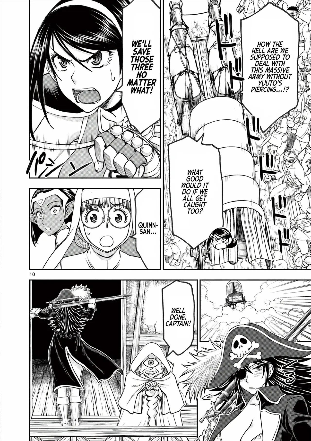 [Ooi Masakazu / Inomaru] Isekai Furin ll ~Michibika Reshi Hitodzuma Tachi to Bukiyo Tensei Yuusha~vol 06 [English] page 107 - full censorship big penis hentai manga - read online free