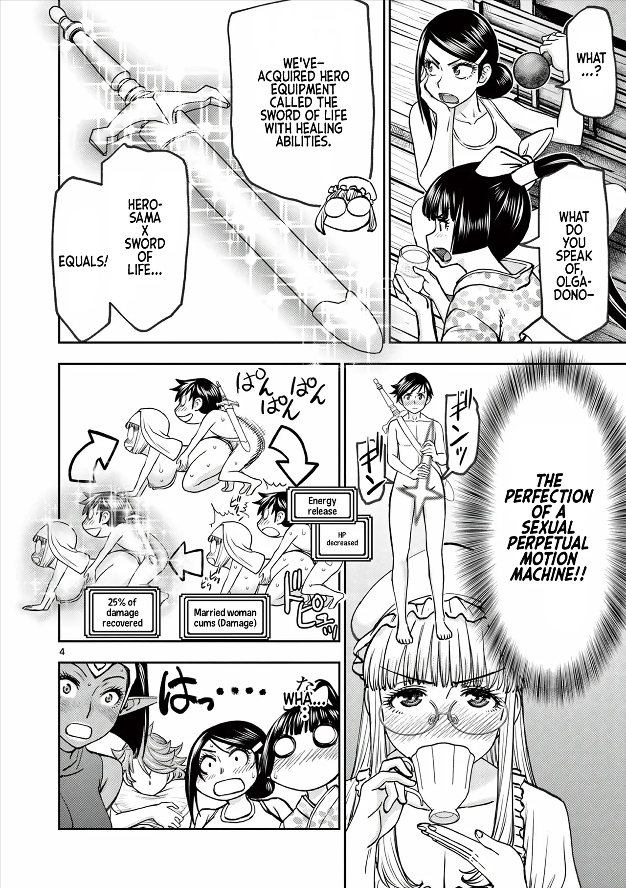 [Ooi Masakazu / Inomaru] Isekai Furin ll ~Michibika Reshi Hitodzuma Tachi to Bukiyo Tensei Yuusha~vol 06 [English] page 61 - full censorship big penis hentai manga - read online free