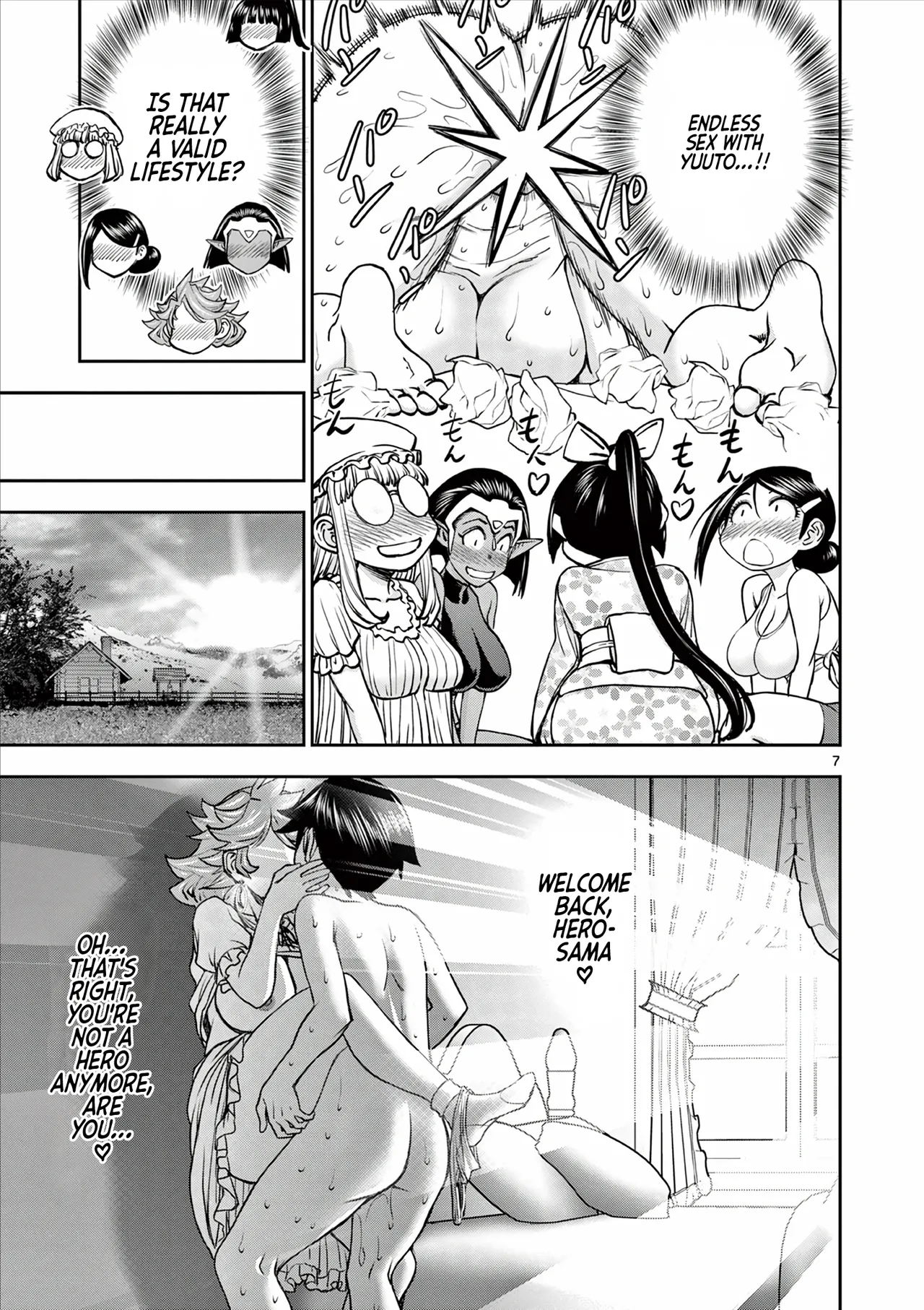 [Ooi Masakazu / Inomaru] Isekai Furin ll ~Michibika Reshi Hitodzuma Tachi to Bukiyo Tensei Yuusha~vol 06 [English] page 64 - full censorship big penis hentai manga - read online free