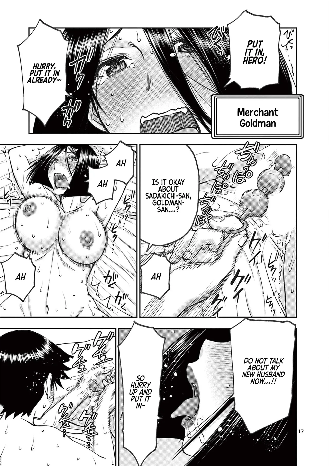 [Ooi Masakazu / Inomaru] Isekai Furin ll ~Michibika Reshi Hitodzuma Tachi to Bukiyo Tensei Yuusha~vol 08 [English] page 55 - full censorship big penis hentai manga - read online free