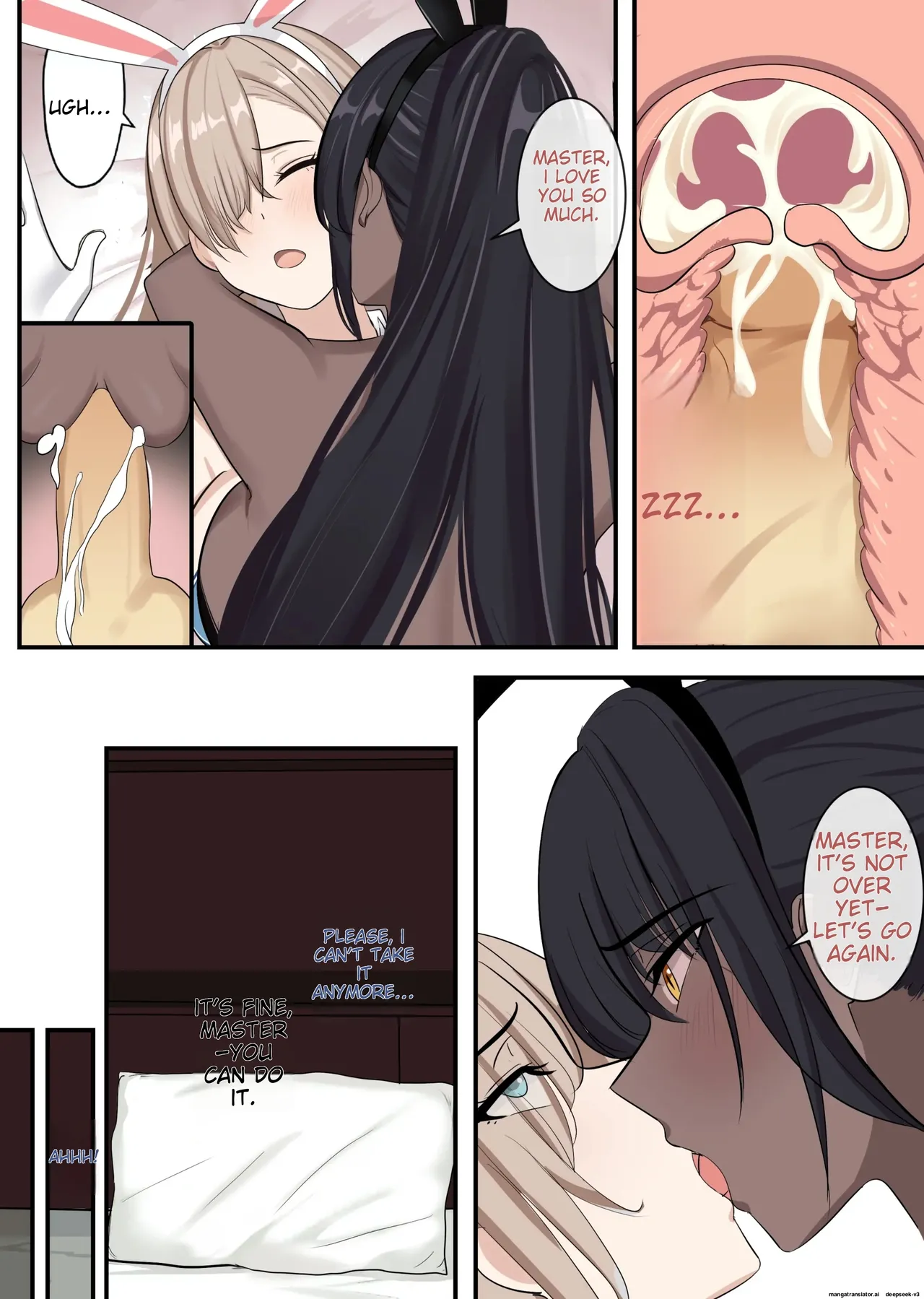 My Balls Were Drained While Wearing Asuna's Skin page 19 featuring karin kakudate blue archive parody - sole male nakadashi hentai manga - read online free