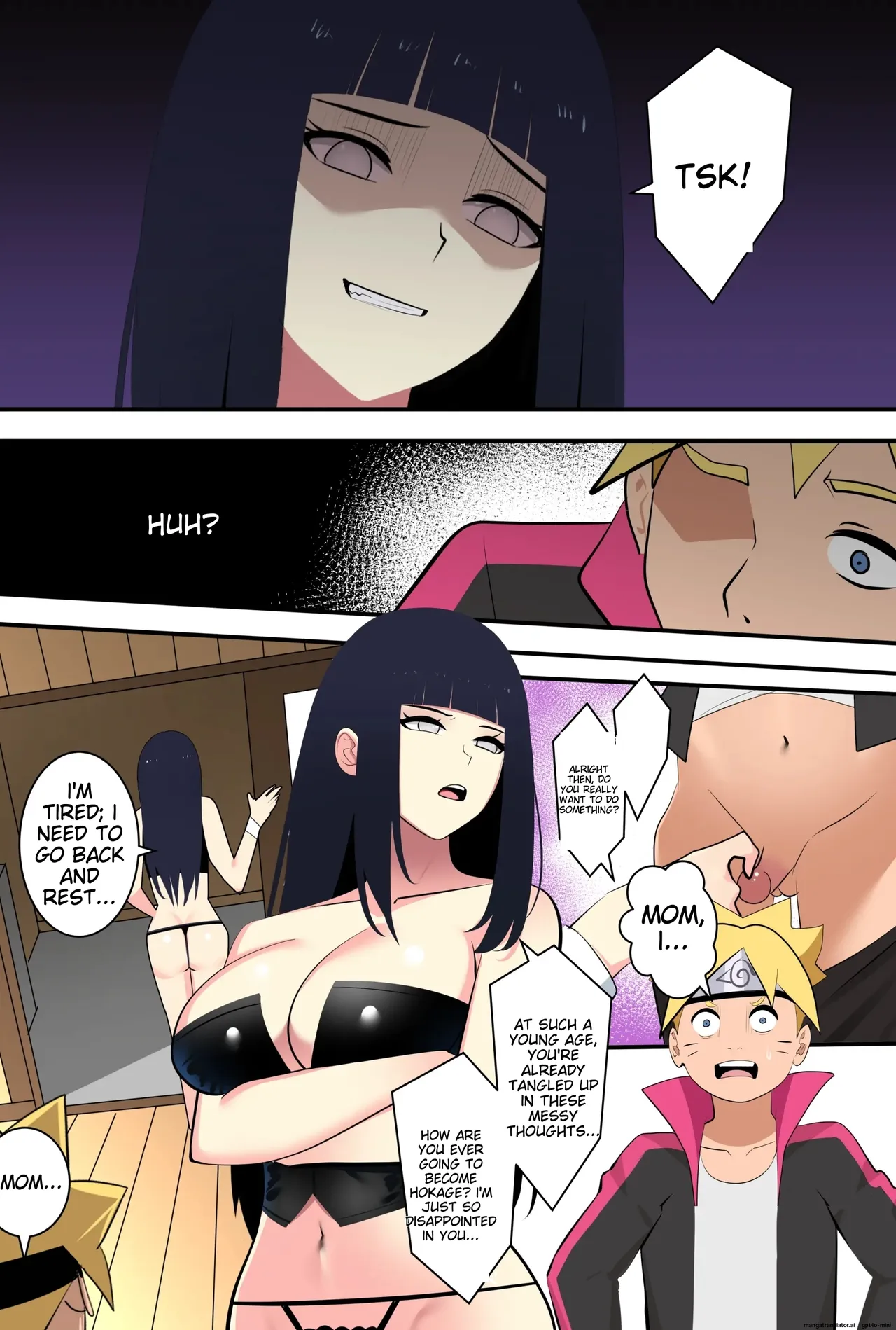 Revenge of the Possession Ninja page 14 featuring boruto uzumaki naruto parody - nakadashi full color hentai manga - read online free
