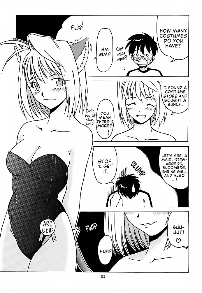 Tsuki Rocket Keikaku ～ Arcueid no Chousen ～ | Moon Rocket Plan: Arcueid's Efforts page 20 featuring arcueid brunestud tsukihime parody - sole male big breasts hentai manga - read online free