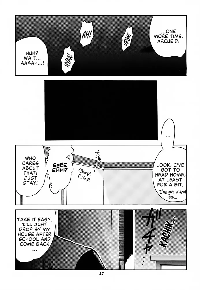 Tsuki Rocket Keikaku ～ Arcueid no Chousen ～ | Moon Rocket Plan: Arcueid's Efforts page 26 featuring shiki tohno tsukihime parody - big breasts nurse hentai manga - read online free