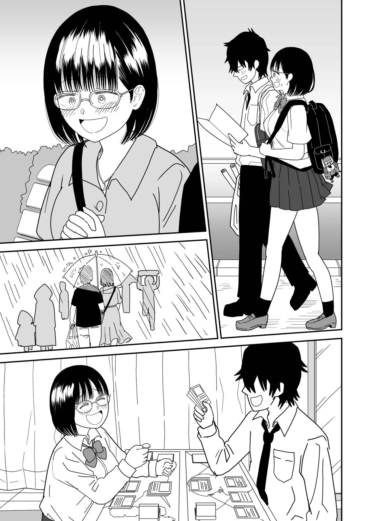 Kouhai Otaku Tomodachi JK ga Kawai Sugirumon de! 3 page 65 original parody - glasses multi-work series hentai manga - read online free