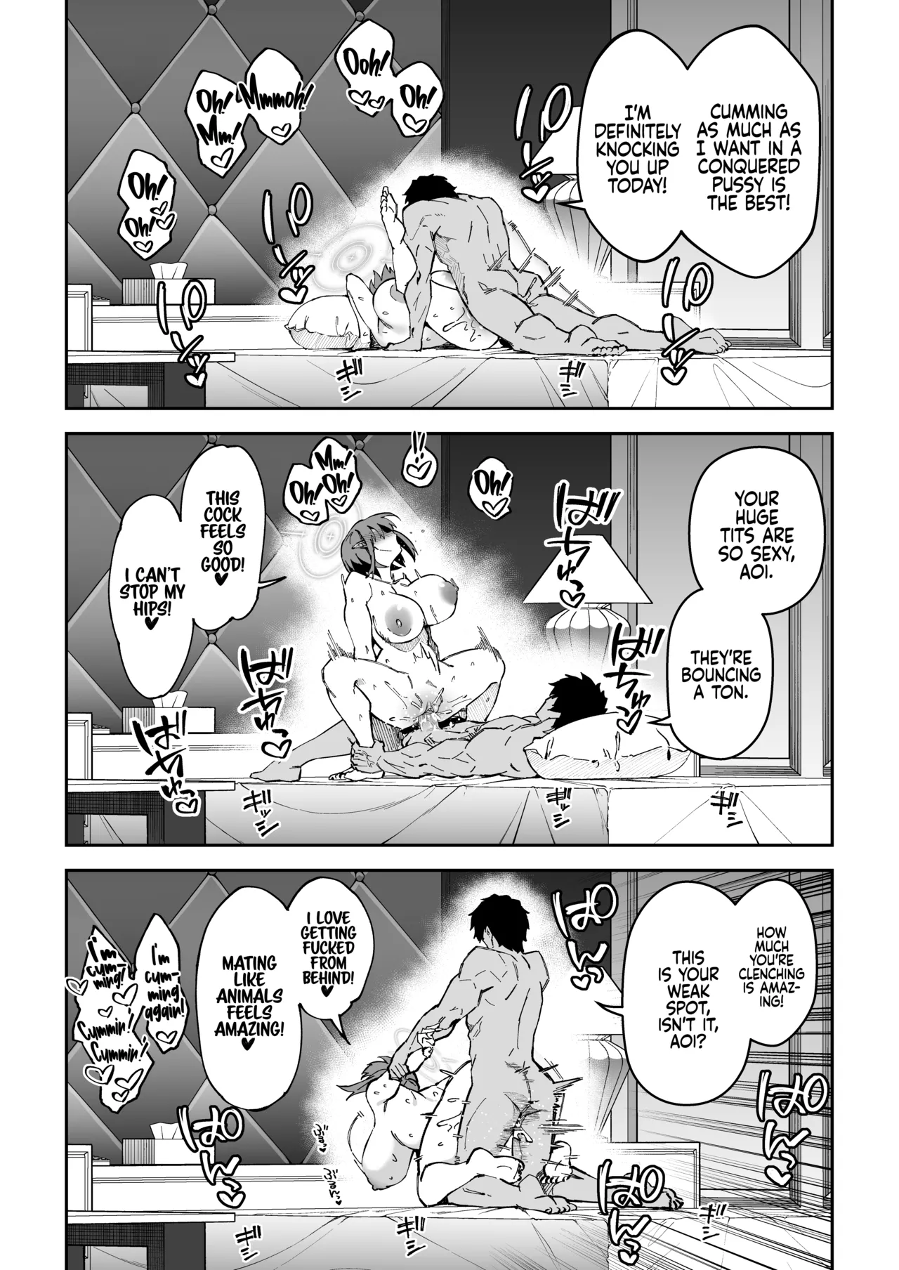 Koushi Kondou Namahame Koubi | Mixing Business with Raw Pleasure page 27 featuring sensei blue archive parody - elf big breasts hentai manga - read online free