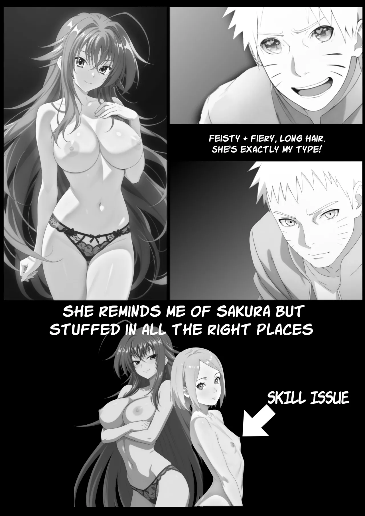 CONVERGED HORNY REALMS: Does this count as a Foursome? page 14 featuring yelan naruto parody - ai generated hentai manga - read online free