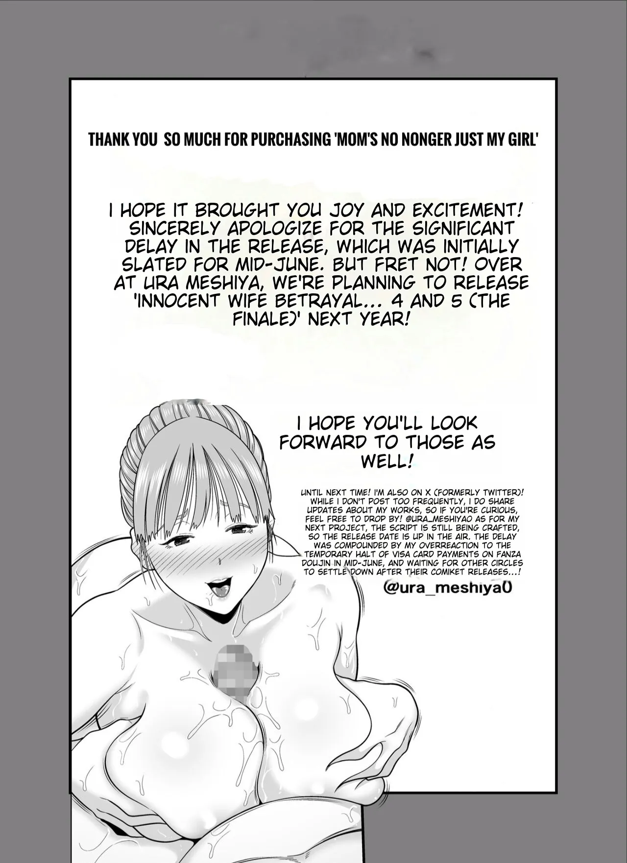 Mou Ore dake no Onna janai Kaa-san | Mom, You're No Longer Just My Special Woman. page 55 original parody - milf big breasts hentai manga - read online free