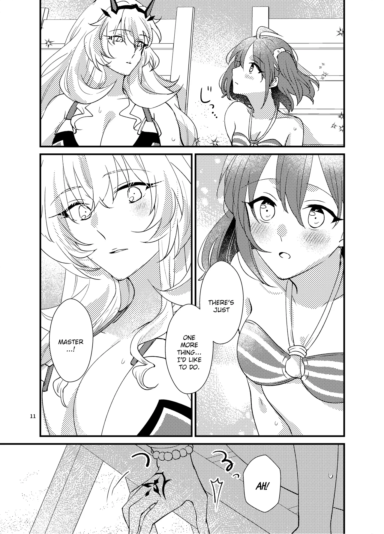 Zenryoku! Summer Holiday - Lovers having a happy summer vacation on the beach page 10 featuring gudako fate grand order parody - swimsuit yuri hentai manga - read online free